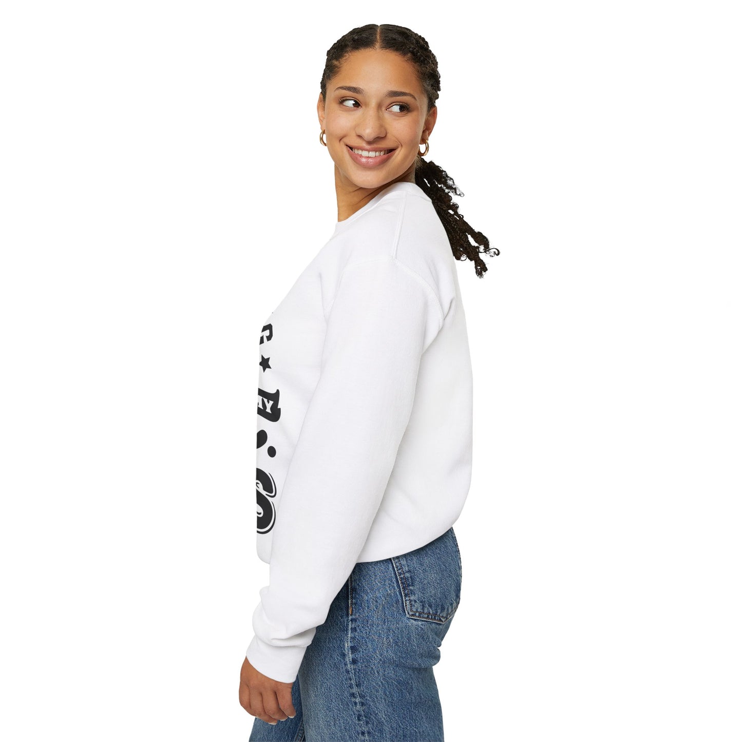 Stop staring at my Bass - Unisex Heavy Blend™ Crewneck Sweatshirt