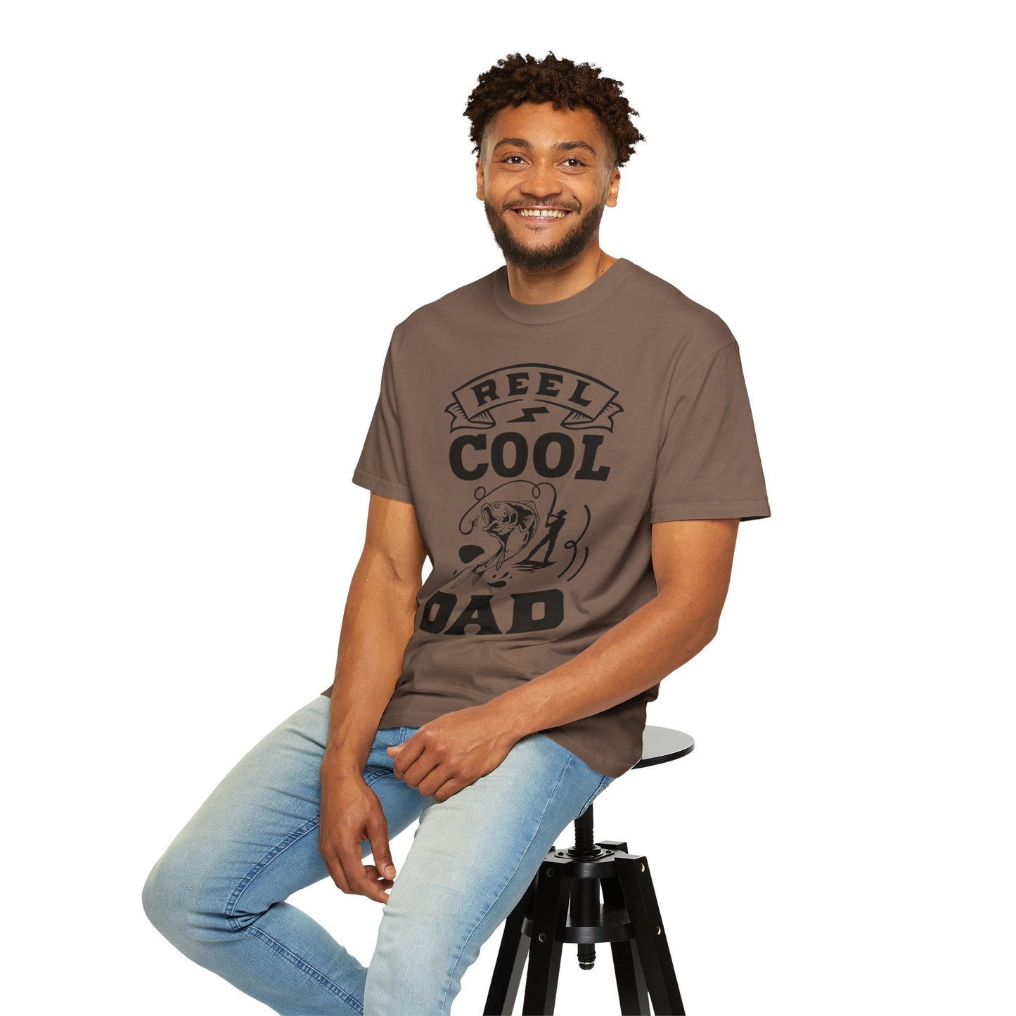 Reel cool dad: Unisex Garment-Dyed T-shirt