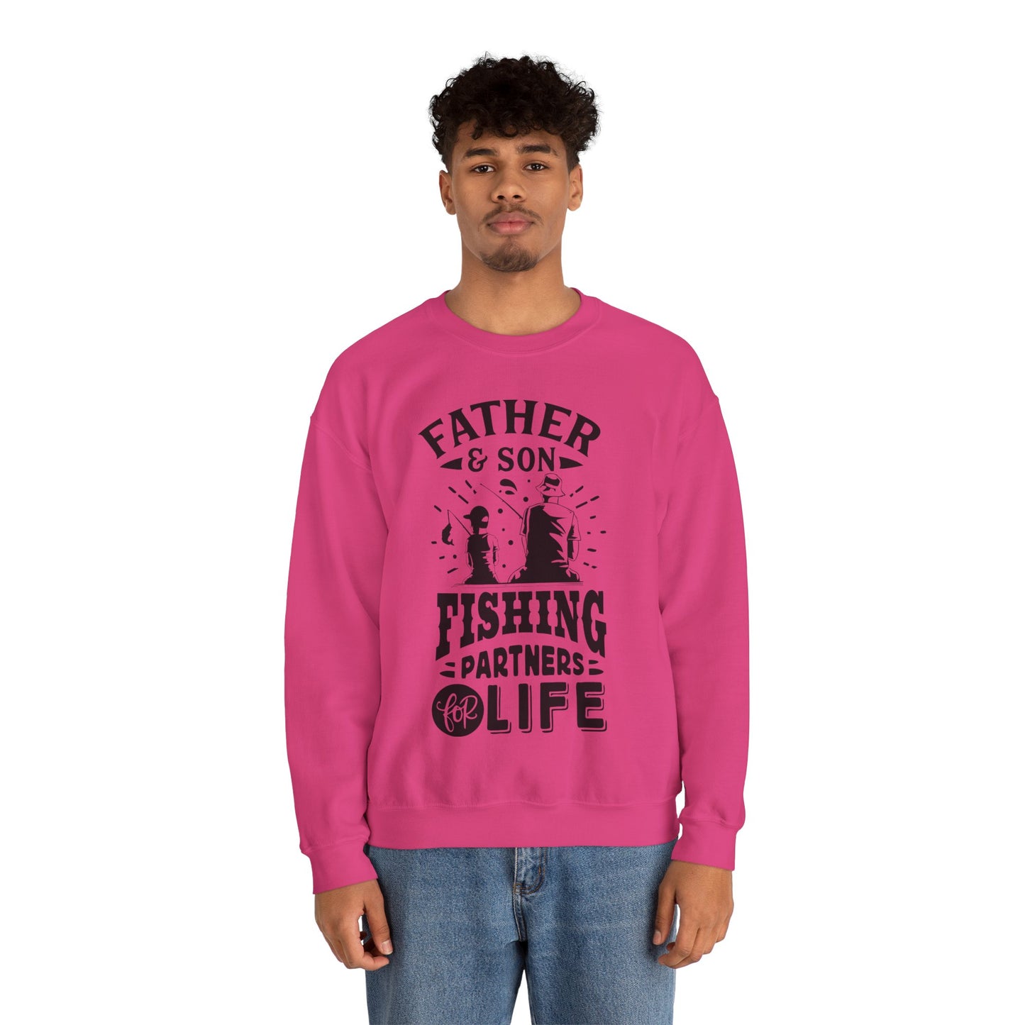 Father and son for life - Unisex Heavy Blend™ Crewneck Sweatshirt