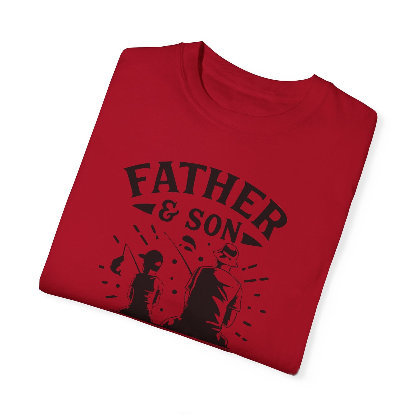 Father and Son forever: Unisex Garment-Dyed T-shirt