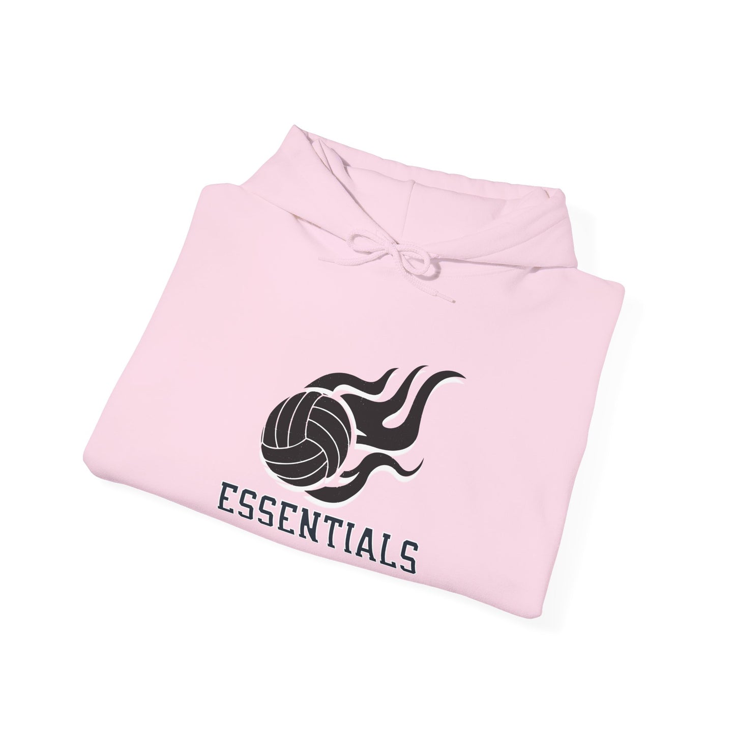 Essential Volleyball Hoodie - Unisex Heavy Blend Sweatshirt for Sports Lovers, Casual Wear, Gifts for Ball Players, Team Spirit