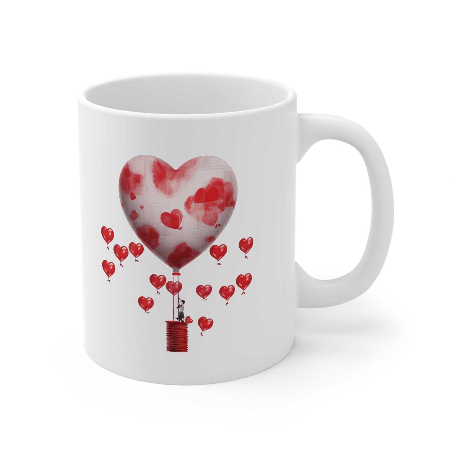 Valentine's Heart: Ceramic Mug 11oz