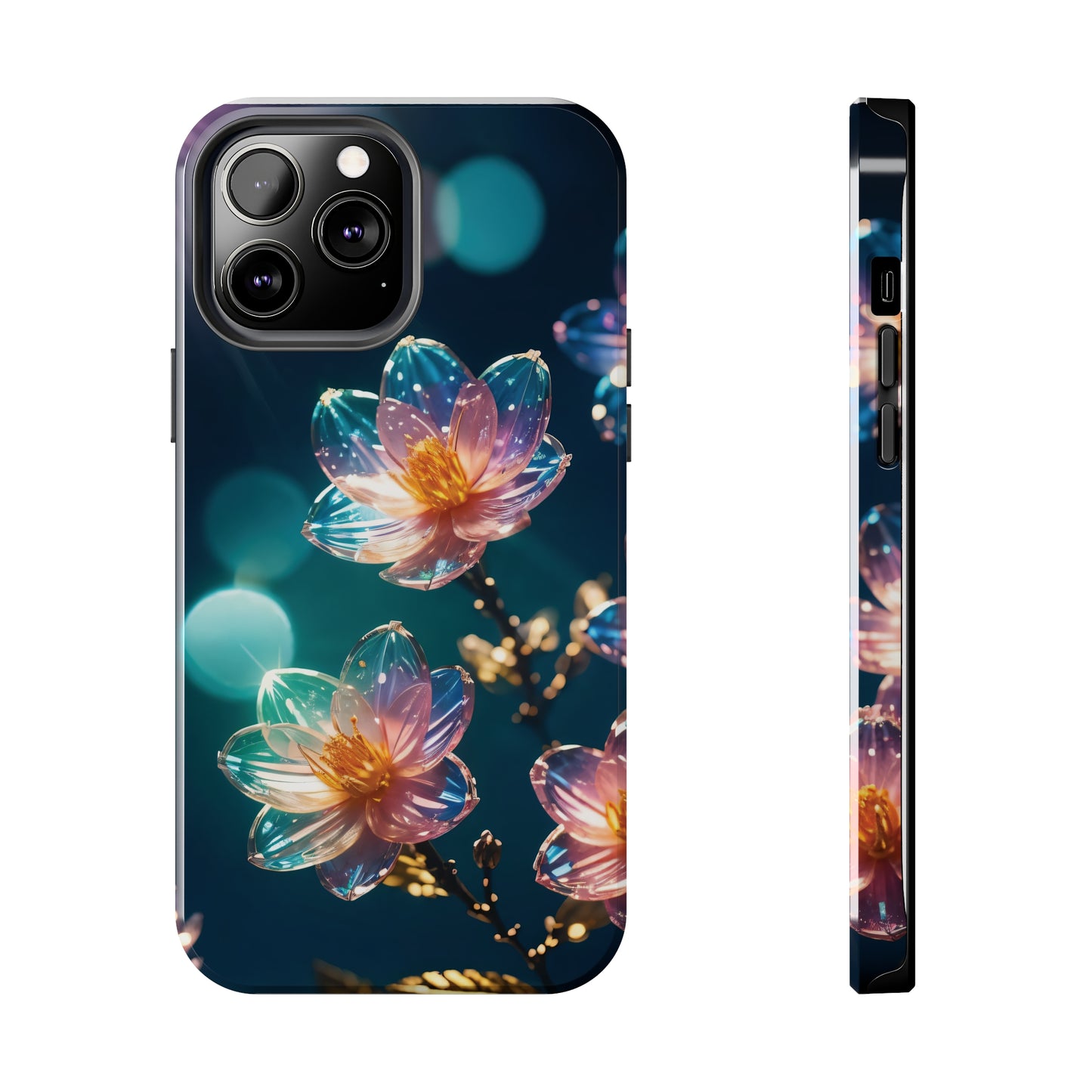 Tough Phone Cases: Fantasy Blossom Flower