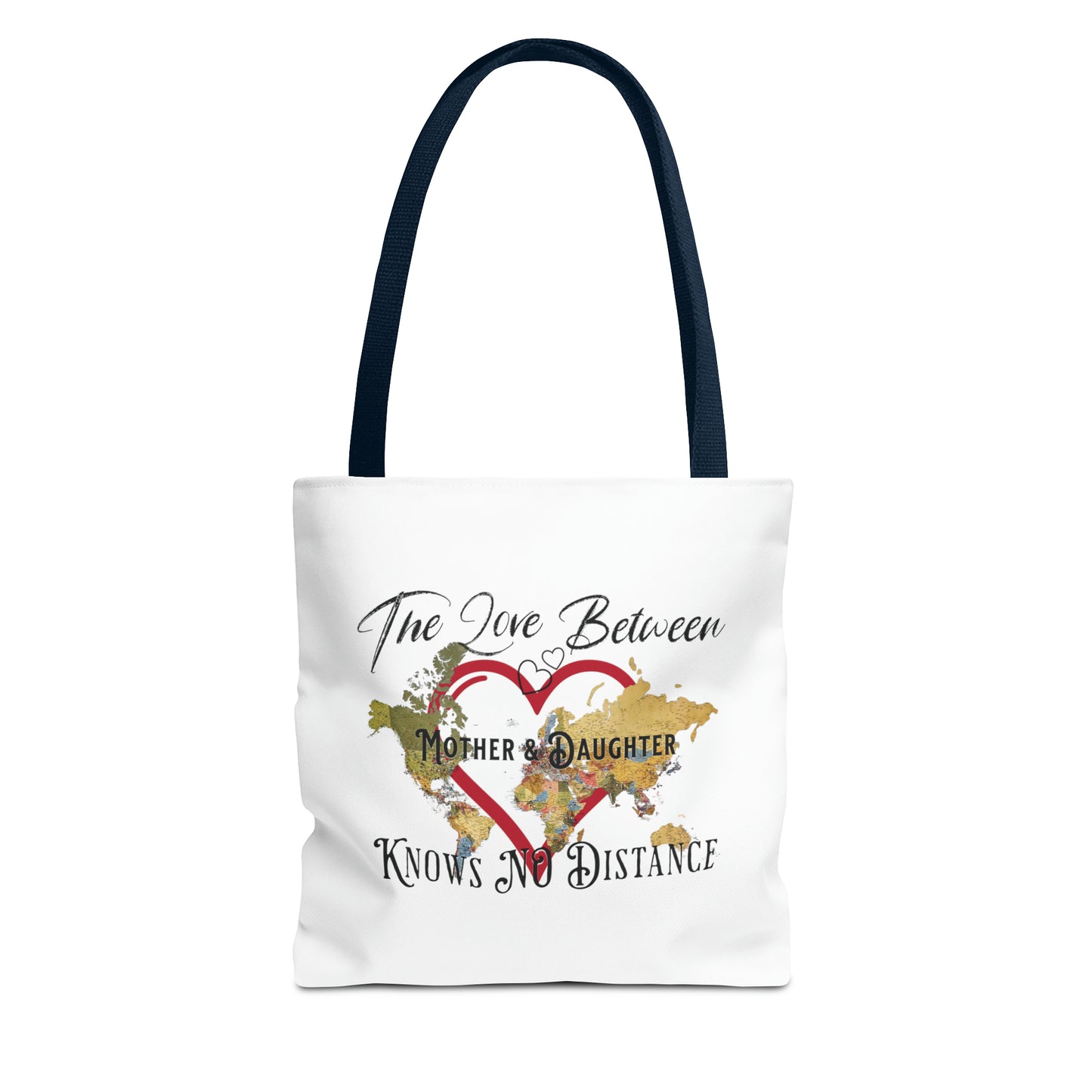 The love between mother and daughter knows no distance - Tote Bag (AOP)