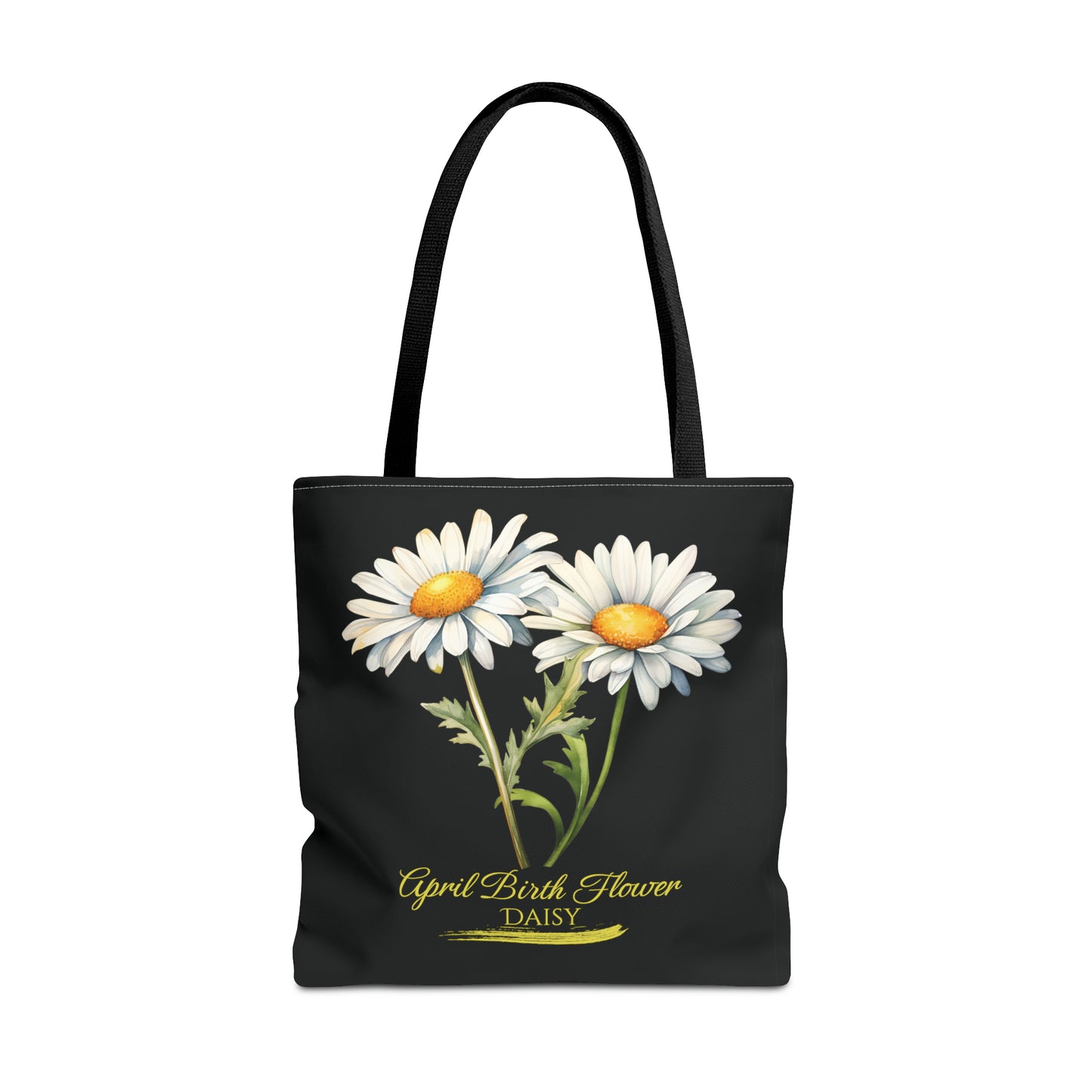 April Birth Flower: Daisy - Tote Bag (AOP)