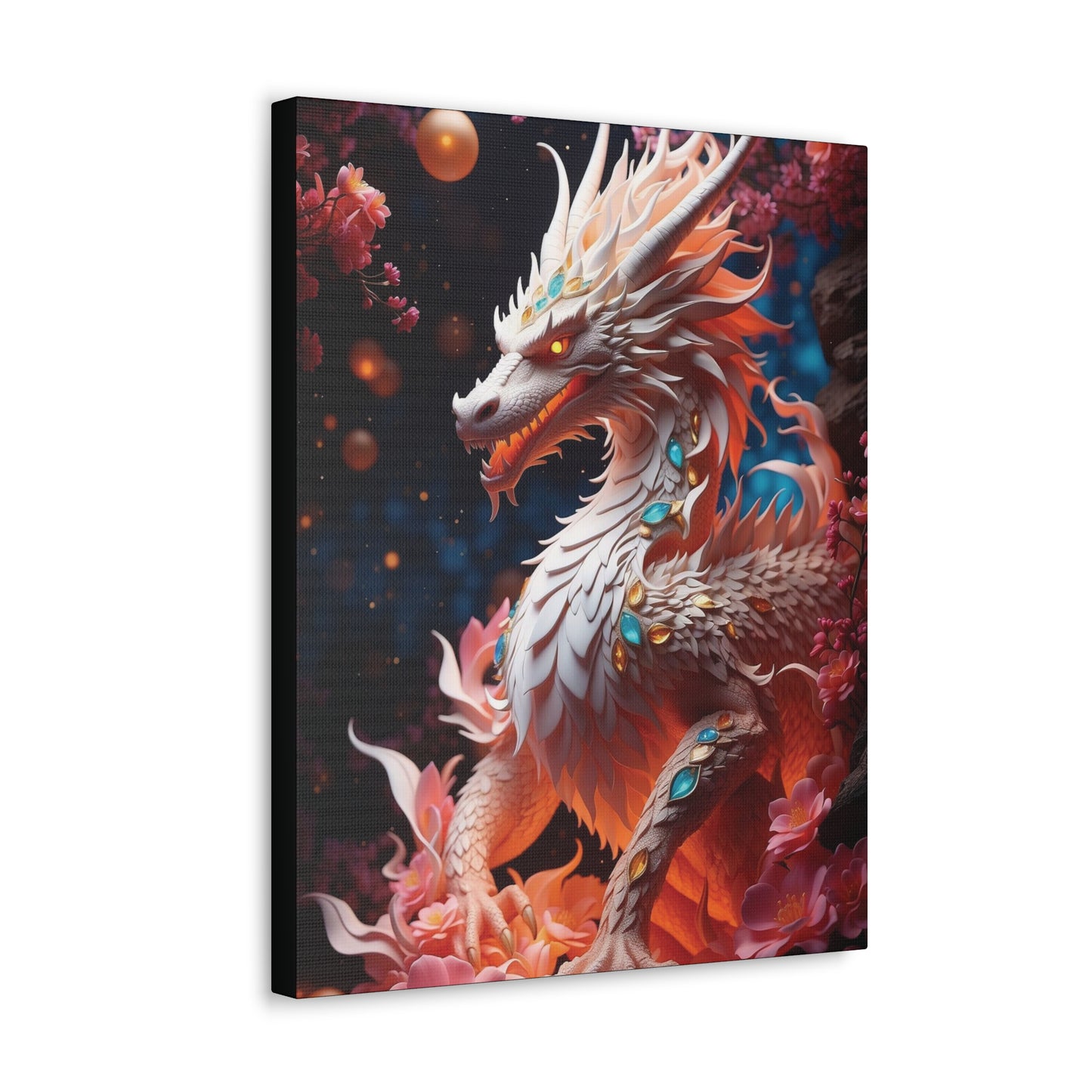 The Protector Dragon: Canvas Gallery Wraps