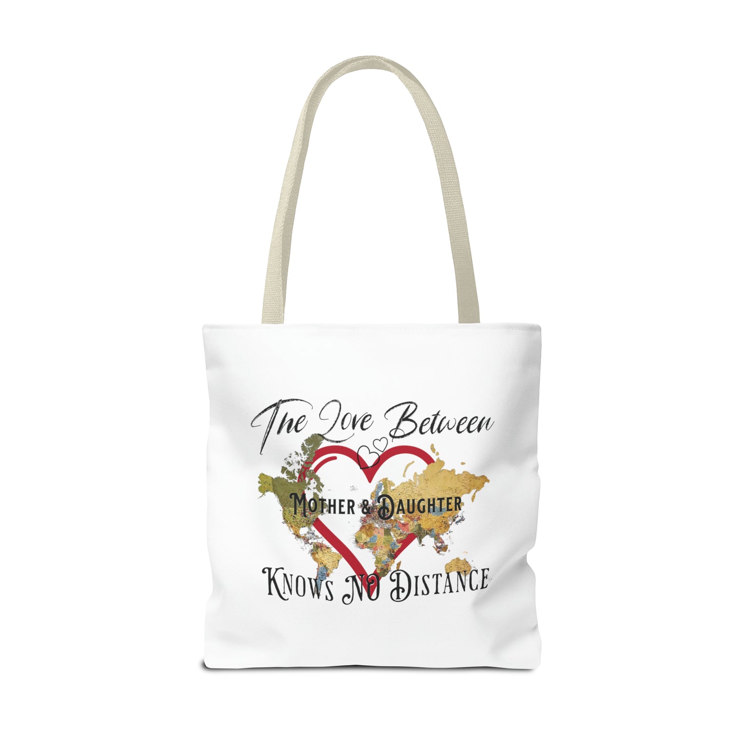 The love between mother and daughter knows no distance - Tote Bag (AOP)