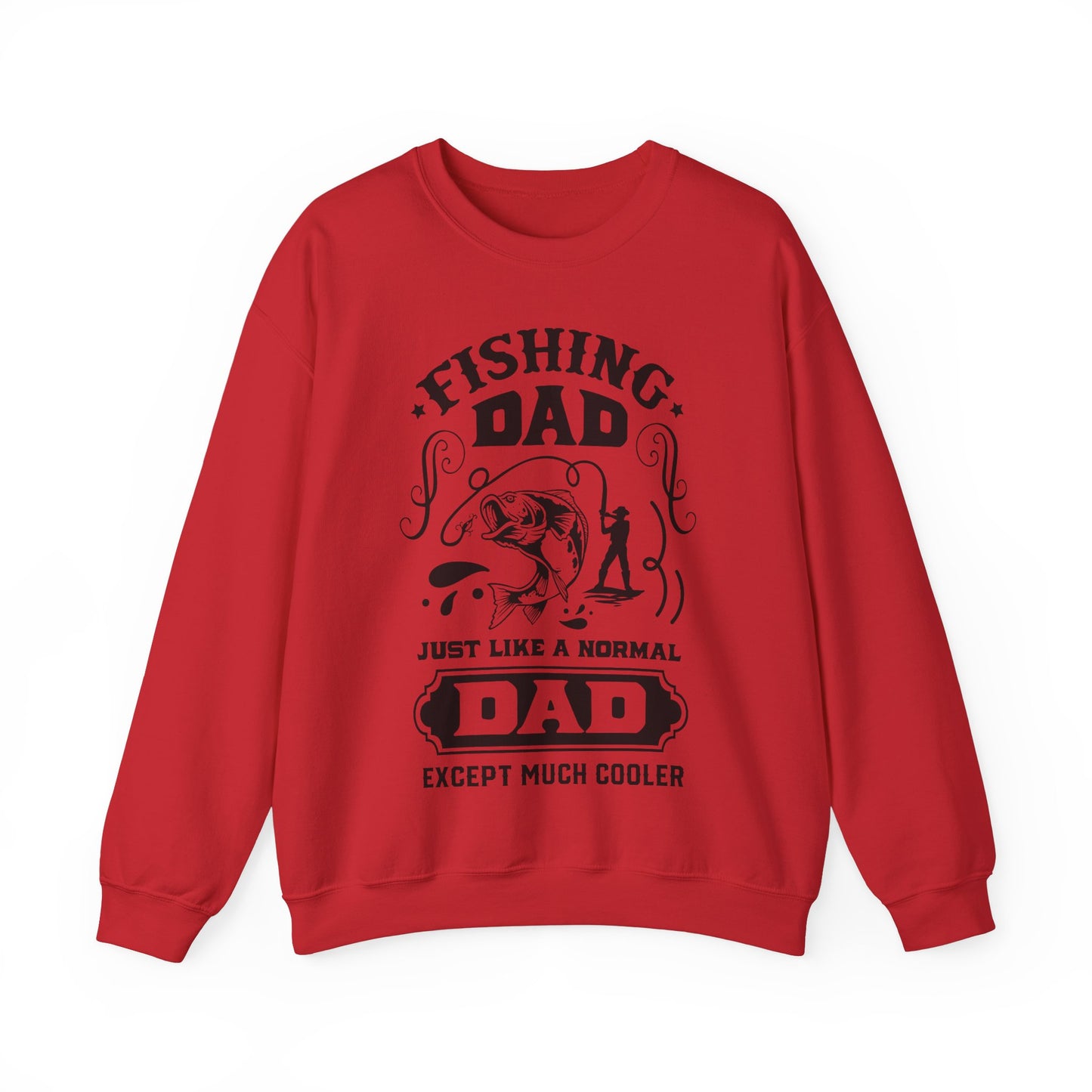 Fishing dad - Unisex Heavy Blend™ Crewneck Sweatshirt