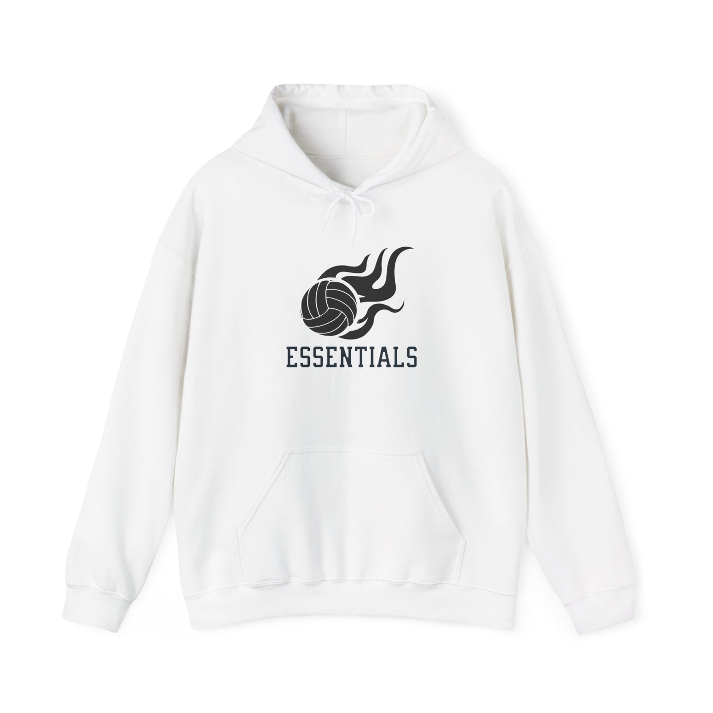 Essential Volleyball Hoodie - Unisex Heavy Blend Sweatshirt for Sports Lovers, Casual Wear, Gifts for Ball Players, Team Spirit