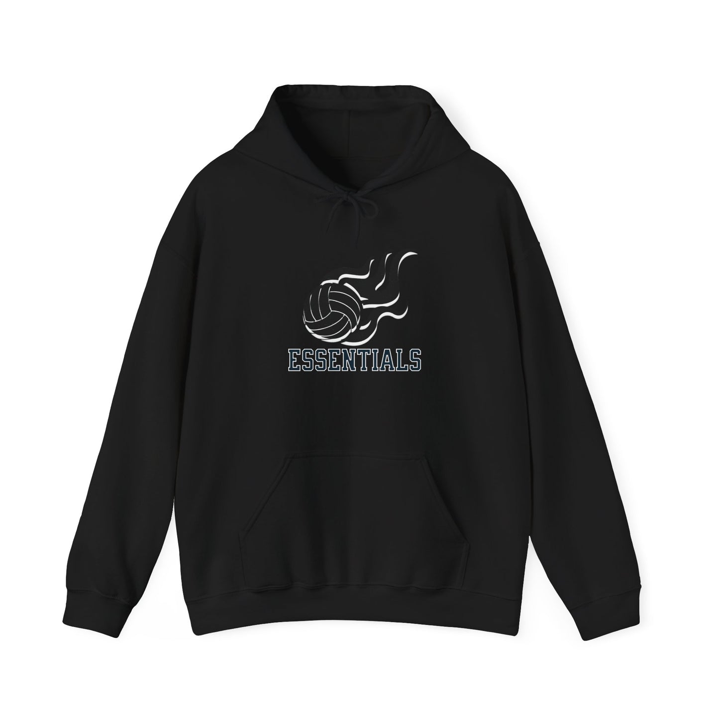 Essential Volleyball Hoodie - Unisex Heavy Blend Sweatshirt for Sports Lovers, Casual Wear, Gifts for Ball Players, Team Spirit
