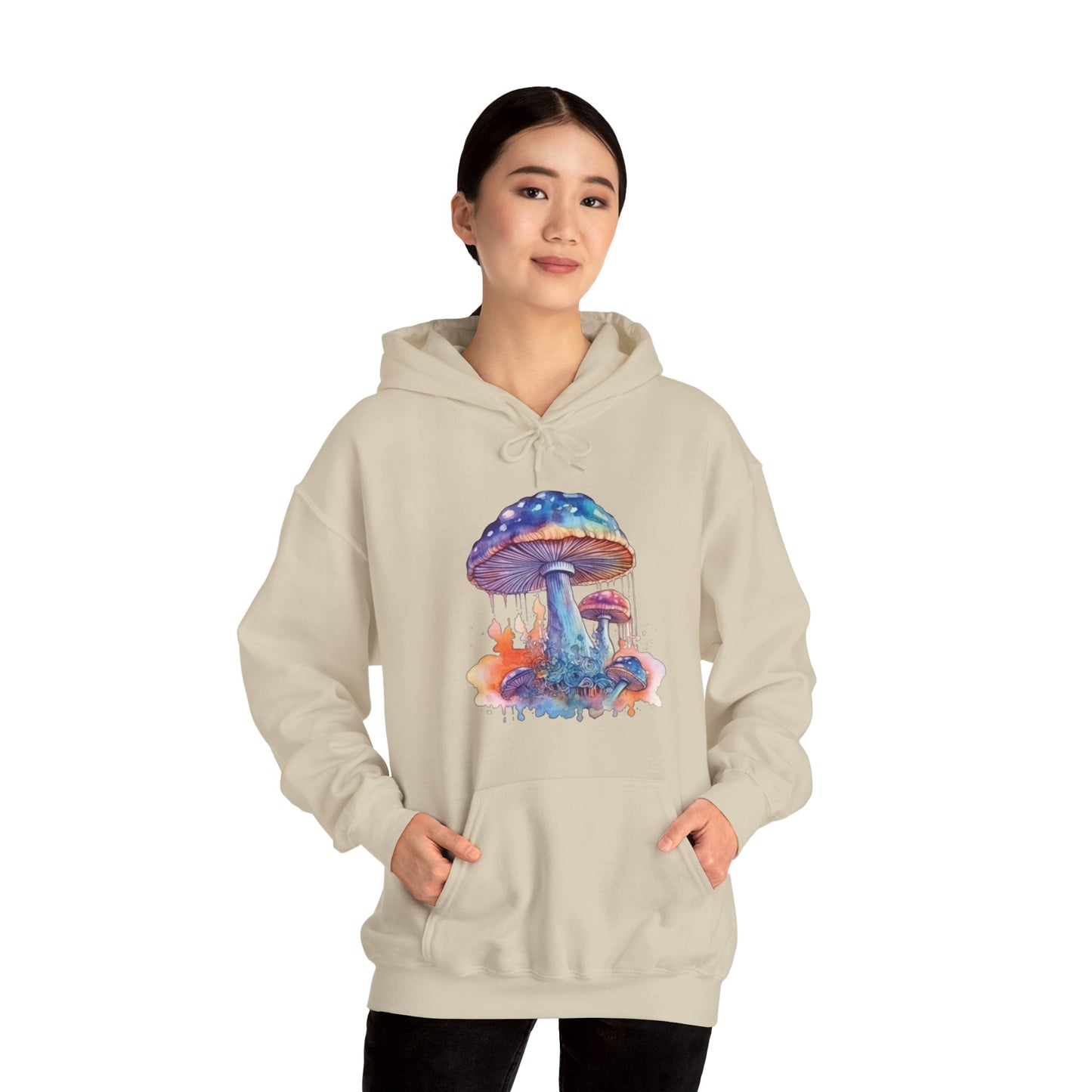 Mushroom1 - Unisex Heavy Blend™ Hooded Sweatshirt