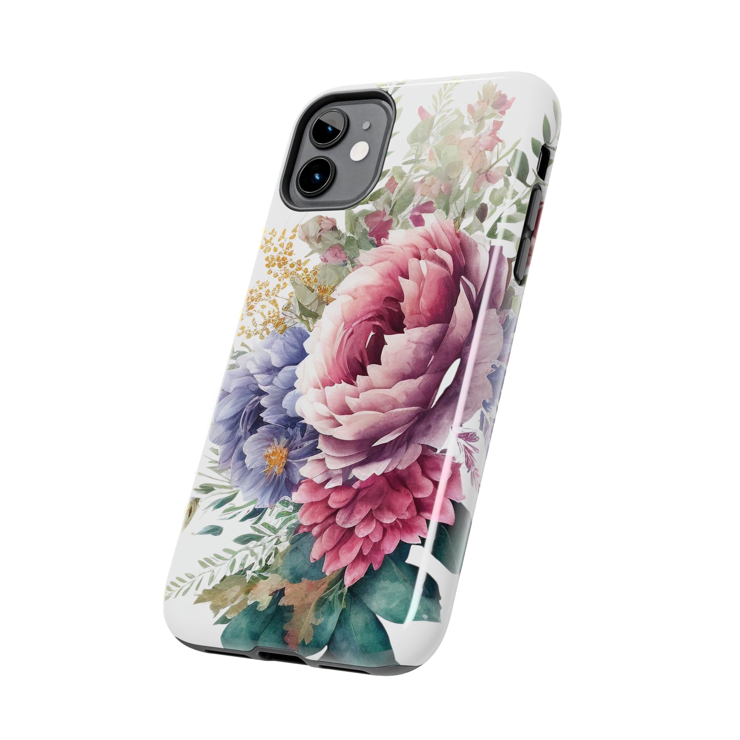 Tough Phone Cases: Watercolor Flower