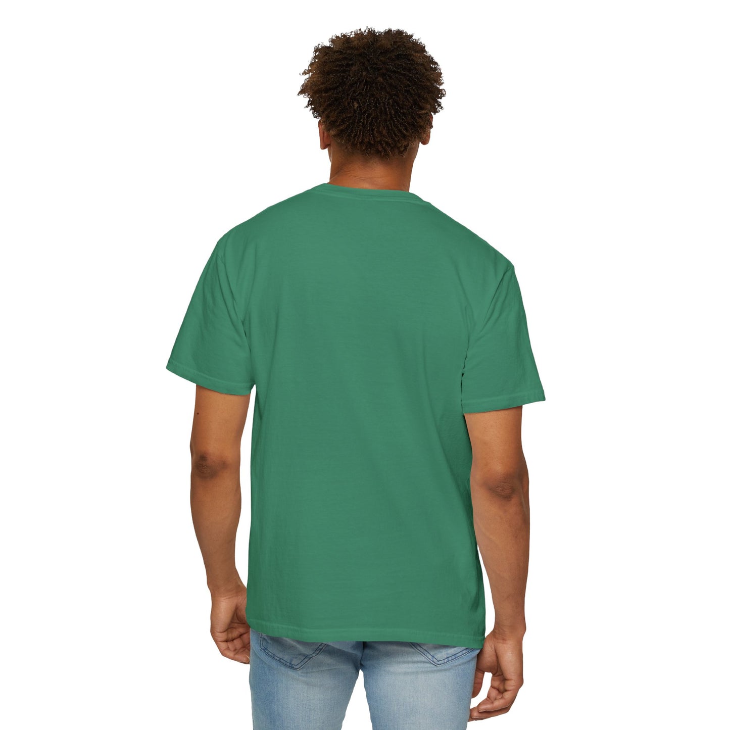 Fisherman lives here: Unisex Garment-Dyed T-shirt