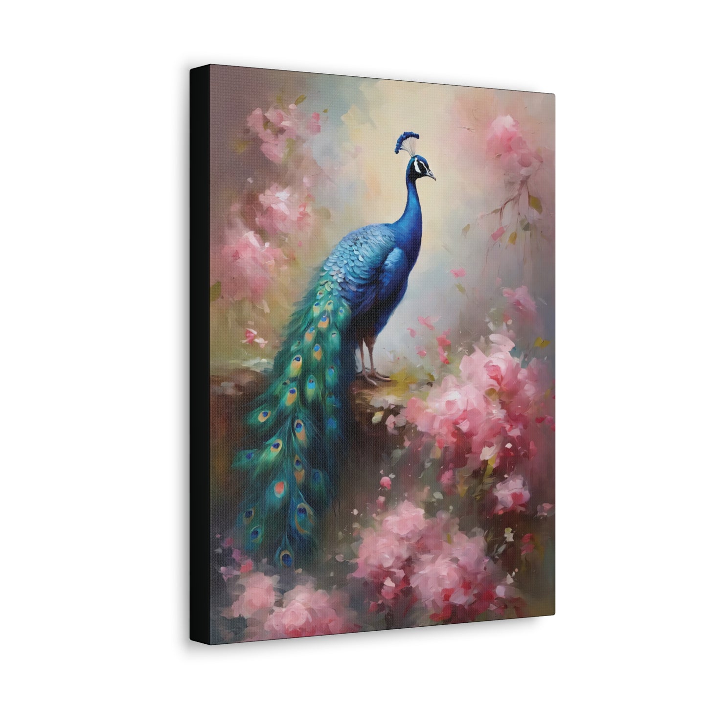 Beautiful Peacock: Canvas Gallery Wraps
