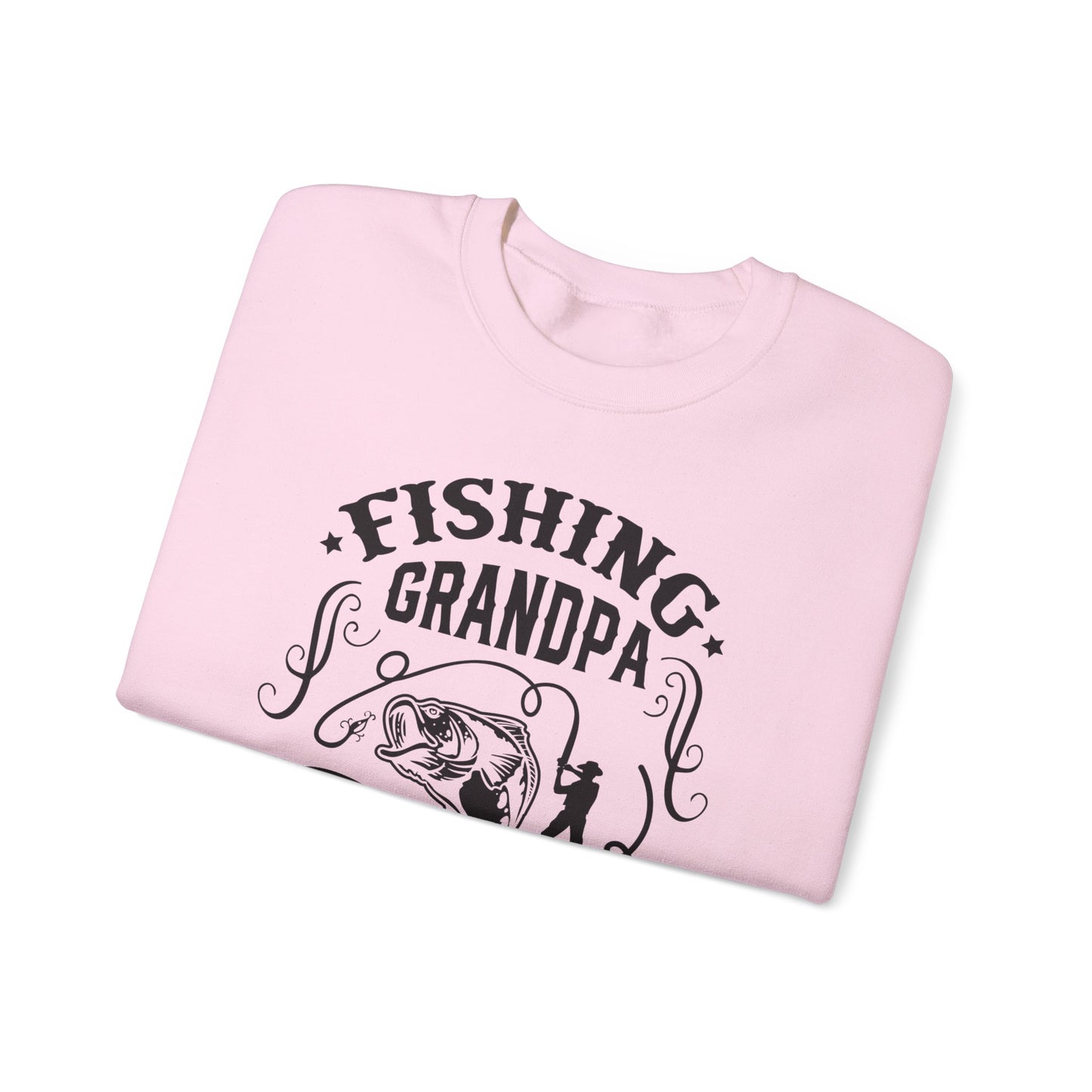 Fishing Grandpa - Unisex Heavy Blend™ Crewneck Sweatshirt