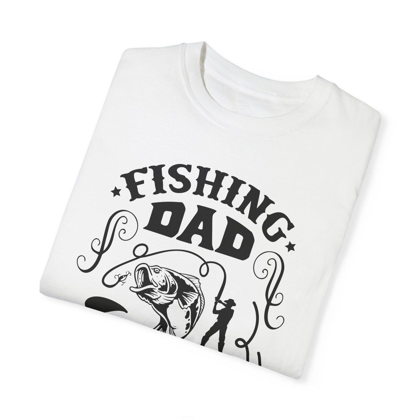 Fishing dad is cool: Unisex Garment-Dyed T-shirt