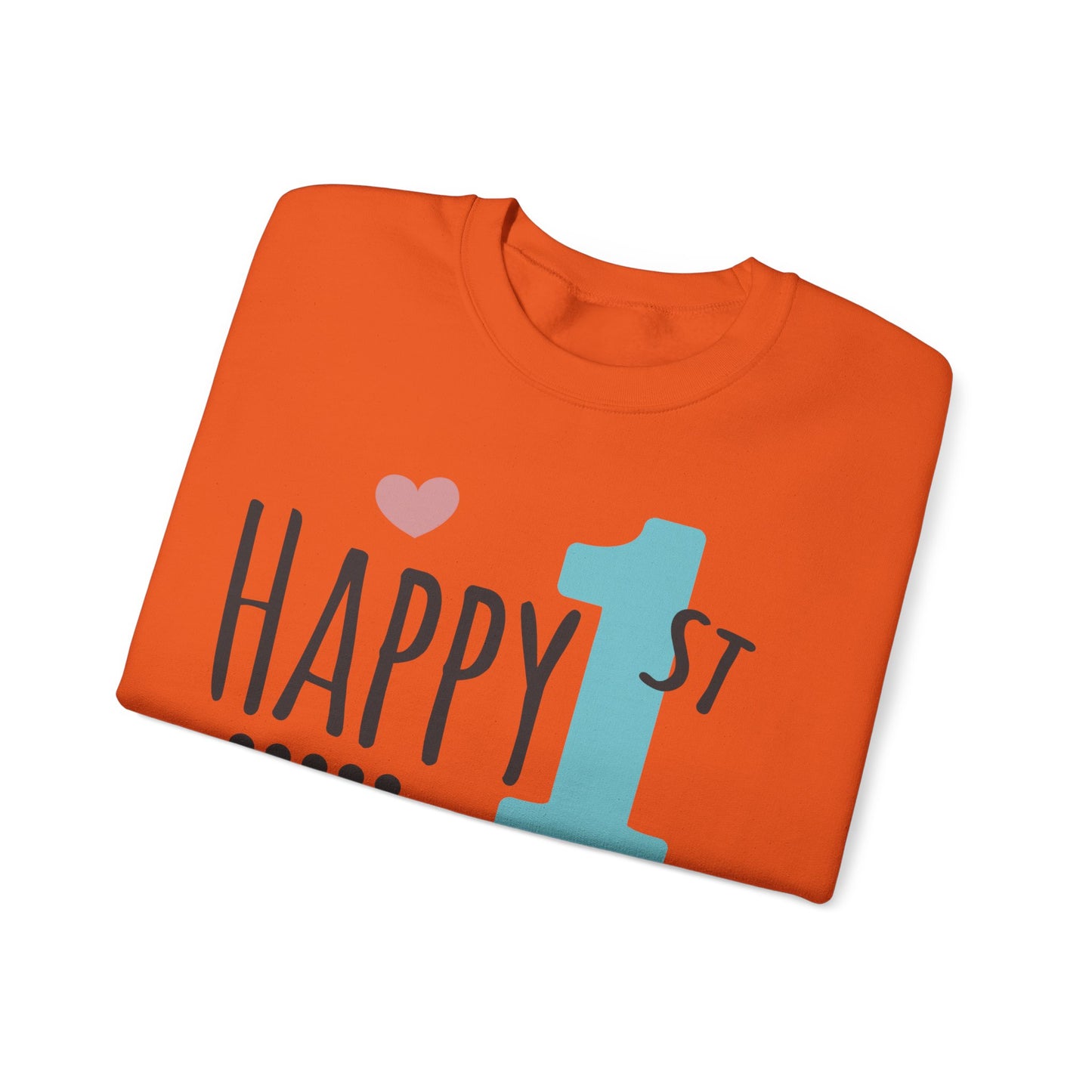 Happy 1st Mother's Day - Unisex Heavy Blend™ Crewneck Sweatshirt