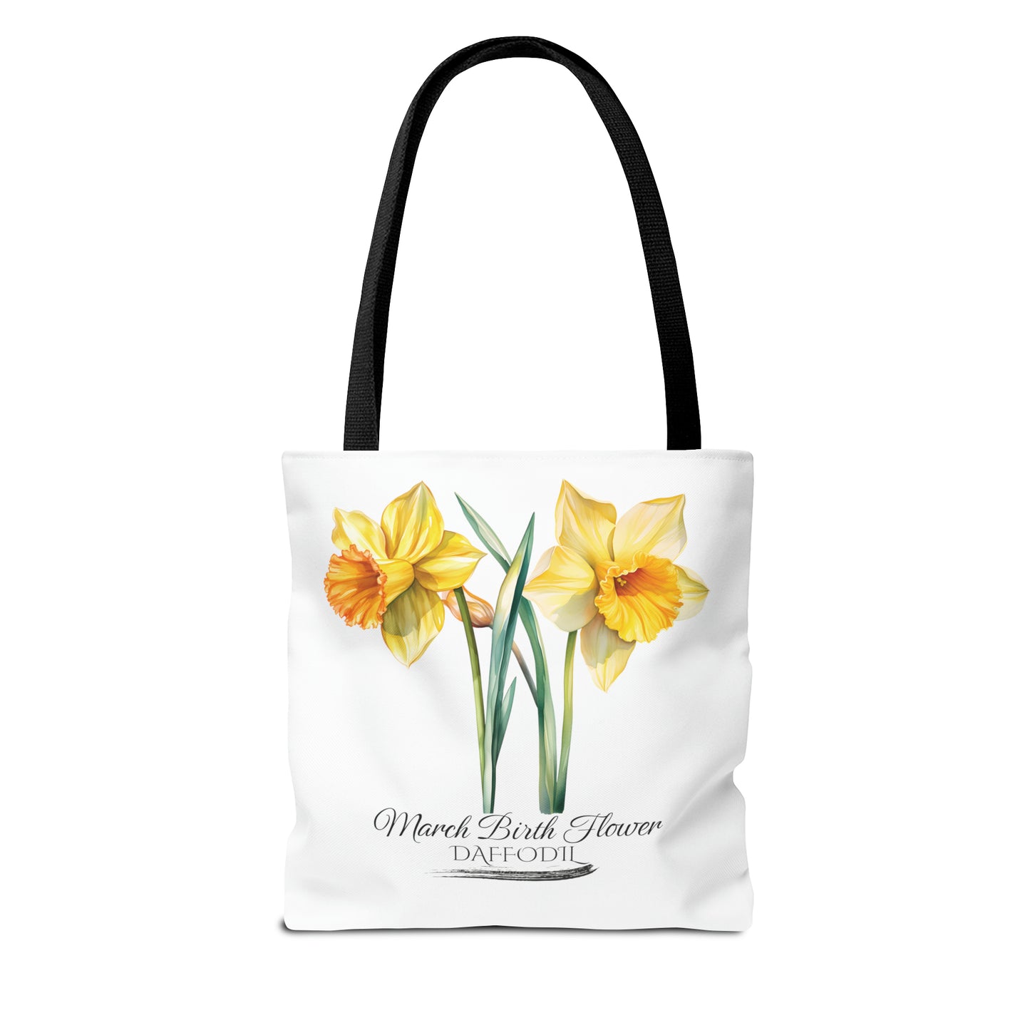 March Birth Flower: Daffodil - Tote Bag (AOP)