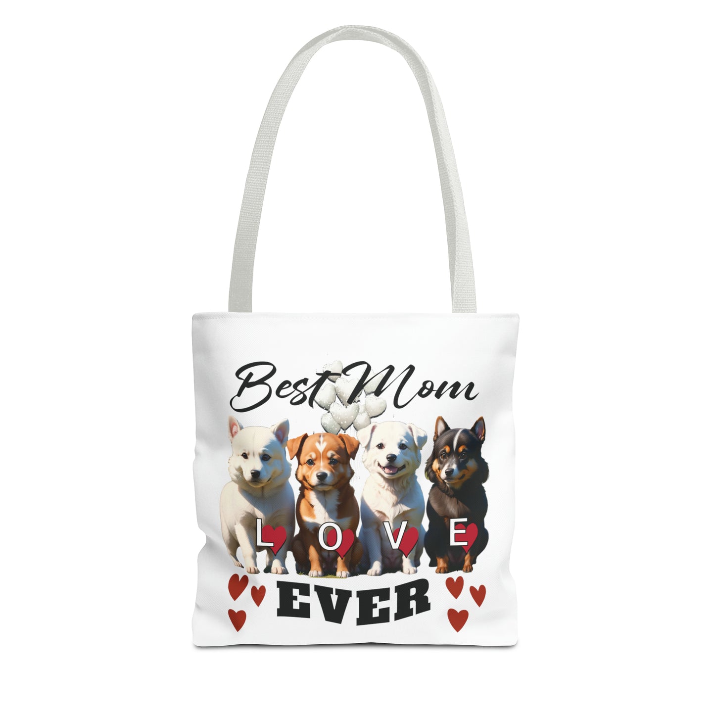 Valentine: Best Mom Ever - Tote Bag (AOP)