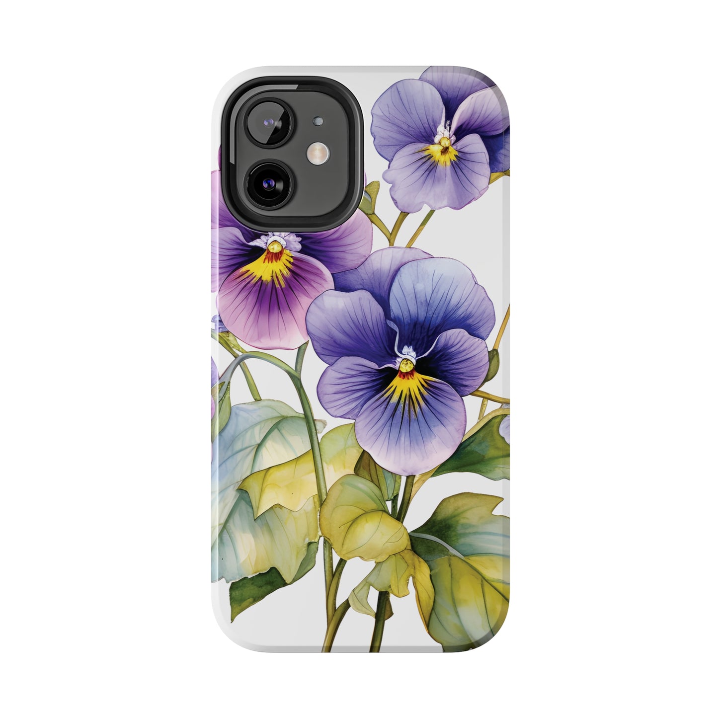 Tough Phone Cases (Violet Flower)