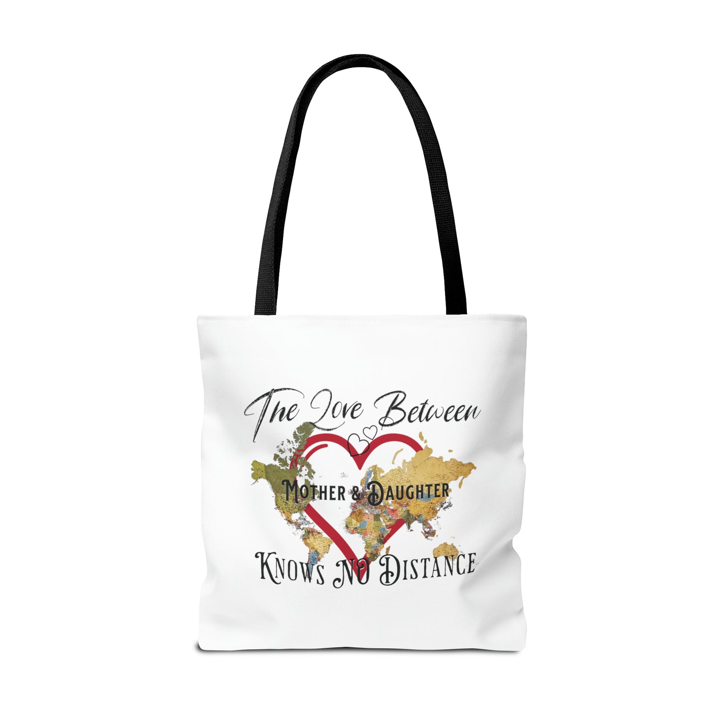 The love between mother and daughter knows no distance - Tote Bag (AOP)