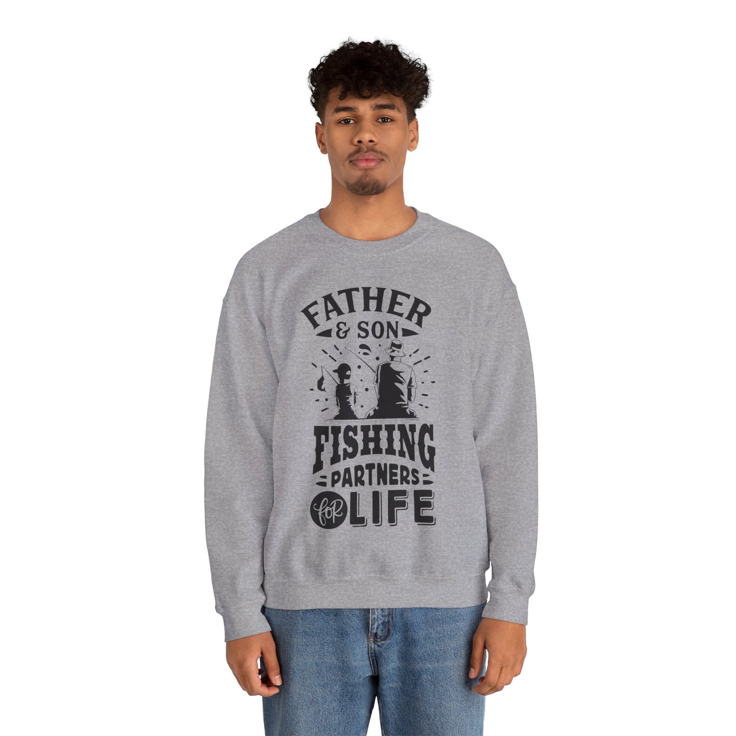 Father and son for life - Unisex Heavy Blend™ Crewneck Sweatshirt