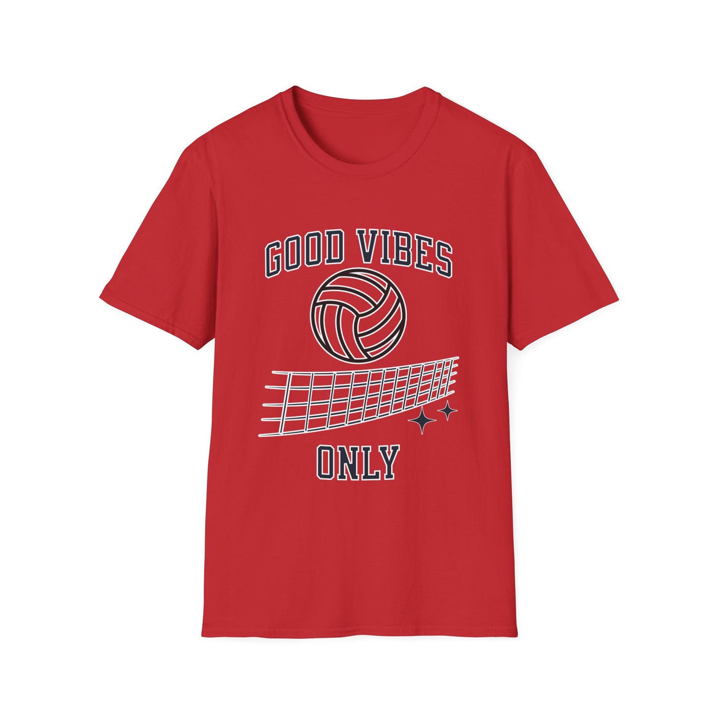 Good Vibes Only Volleyball T-Shirt