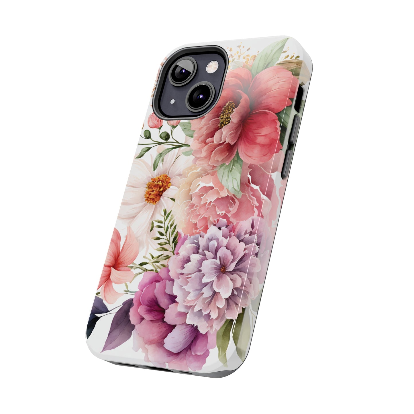 Tough Phone Cases: Watercolor Flower