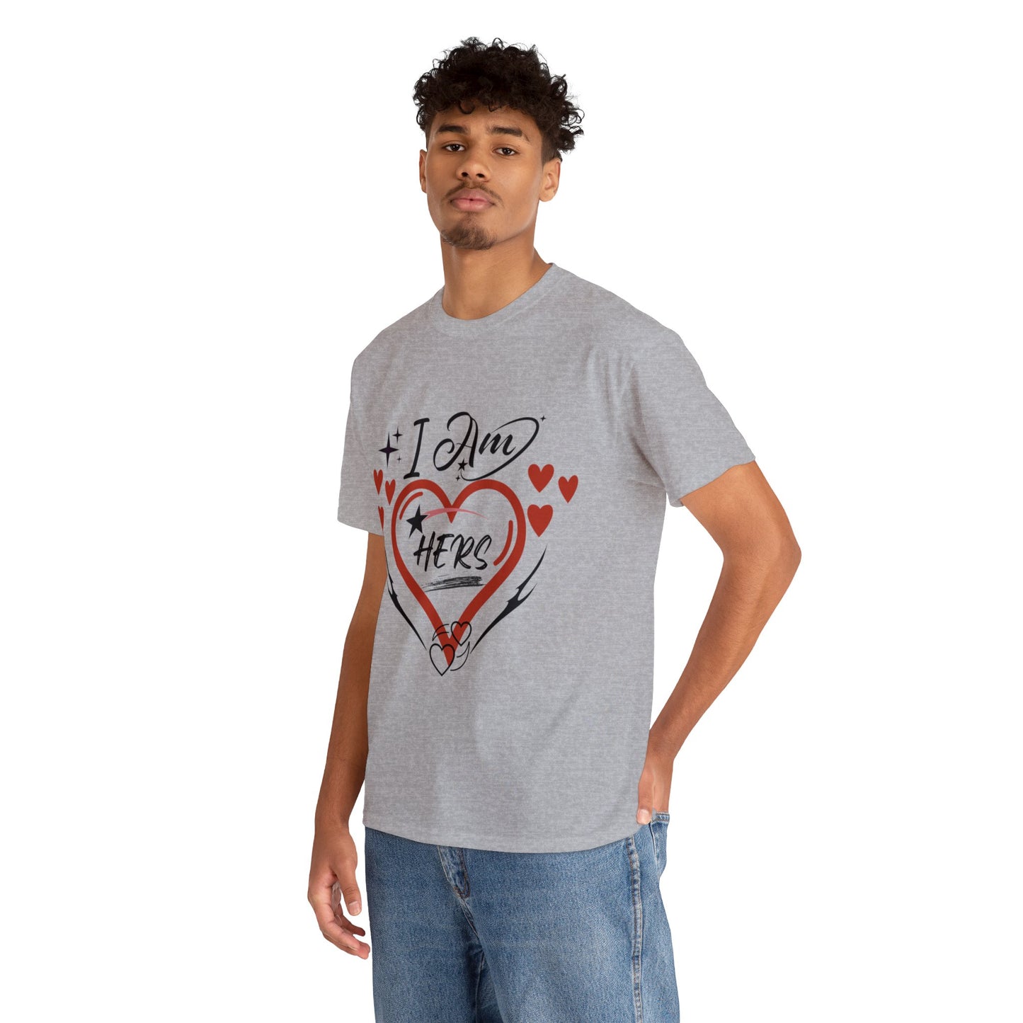 Valentine: I Am Hers - Unisex Heavy Cotton Tee