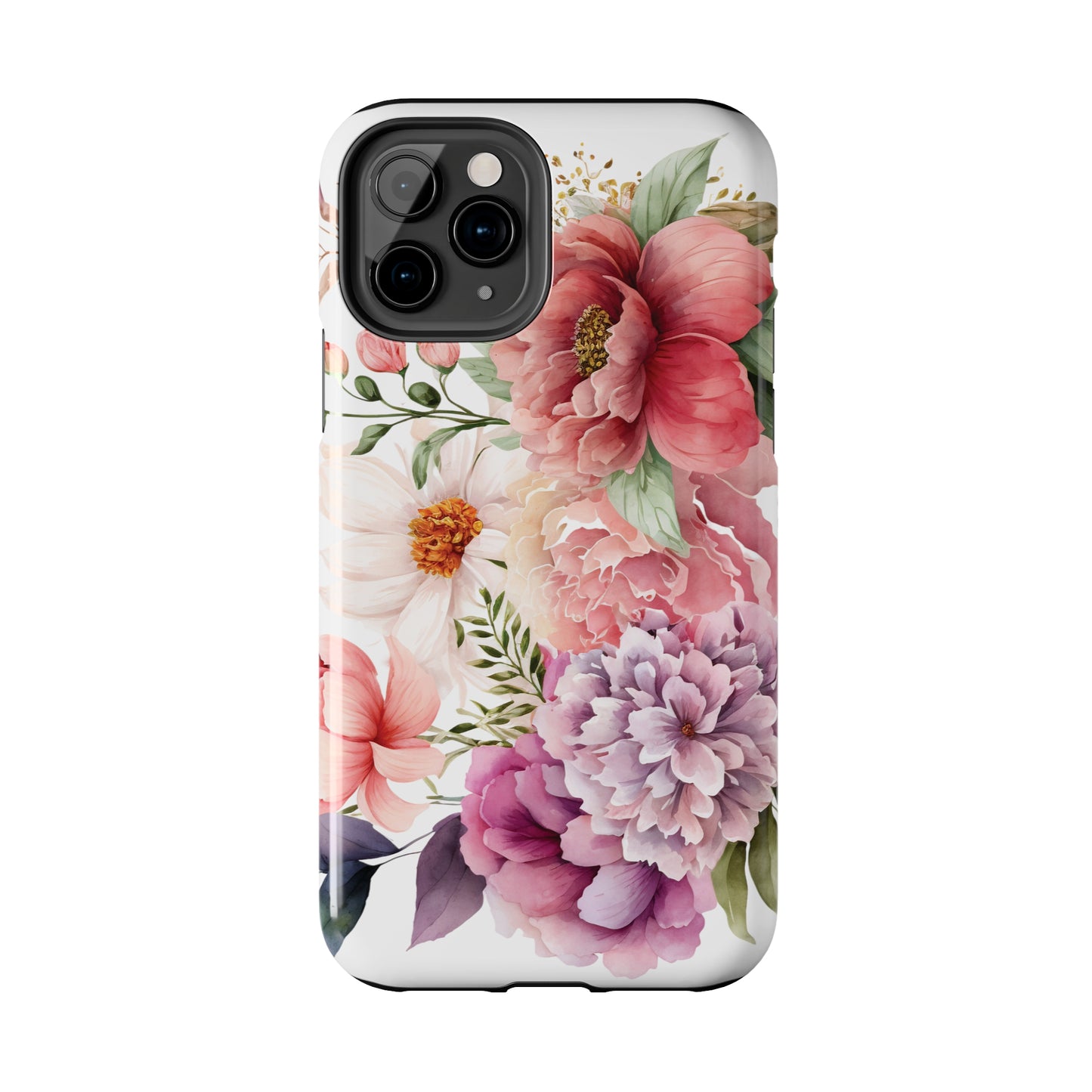 Tough Phone Cases: Watercolor Flower