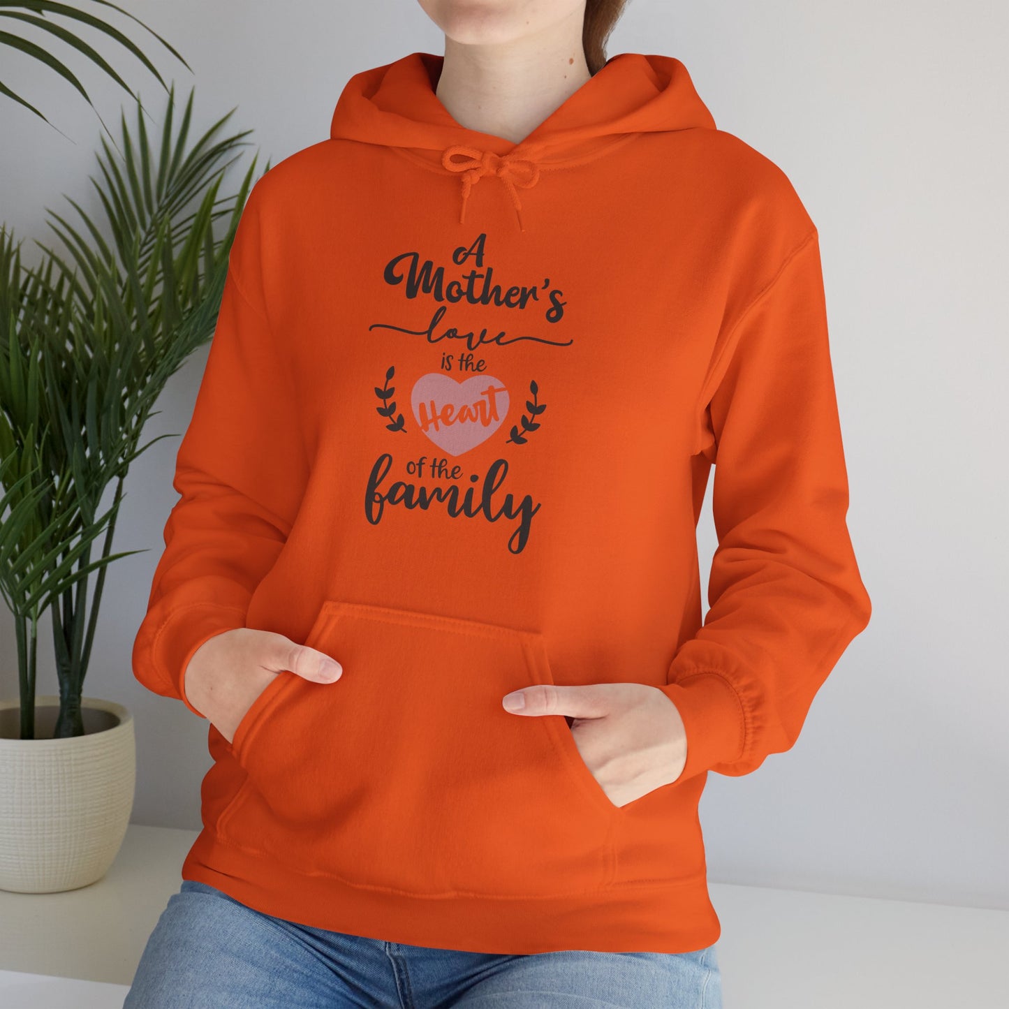 A Mother's love - Unisex Heavy Blend™ Hooded Sweatshirt