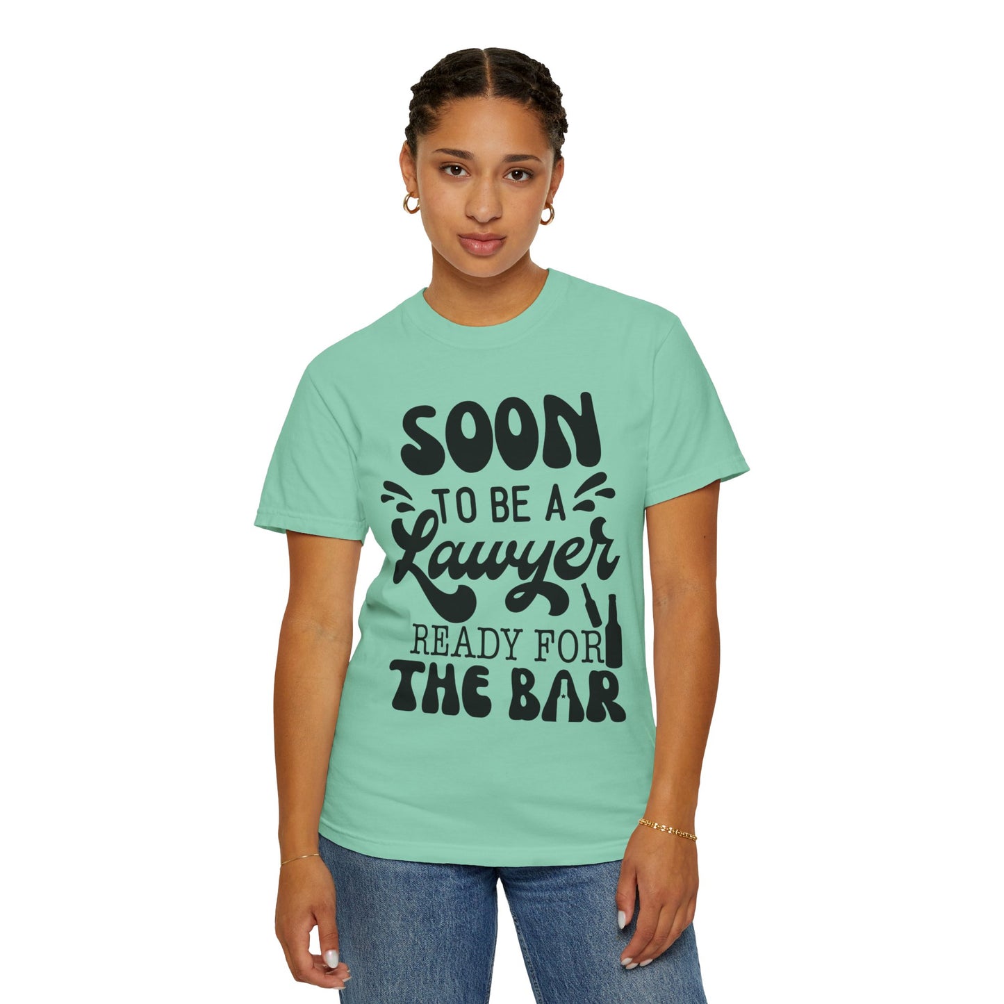 Soon to be a lawyer - Unisex Garment-Dyed T-shirt