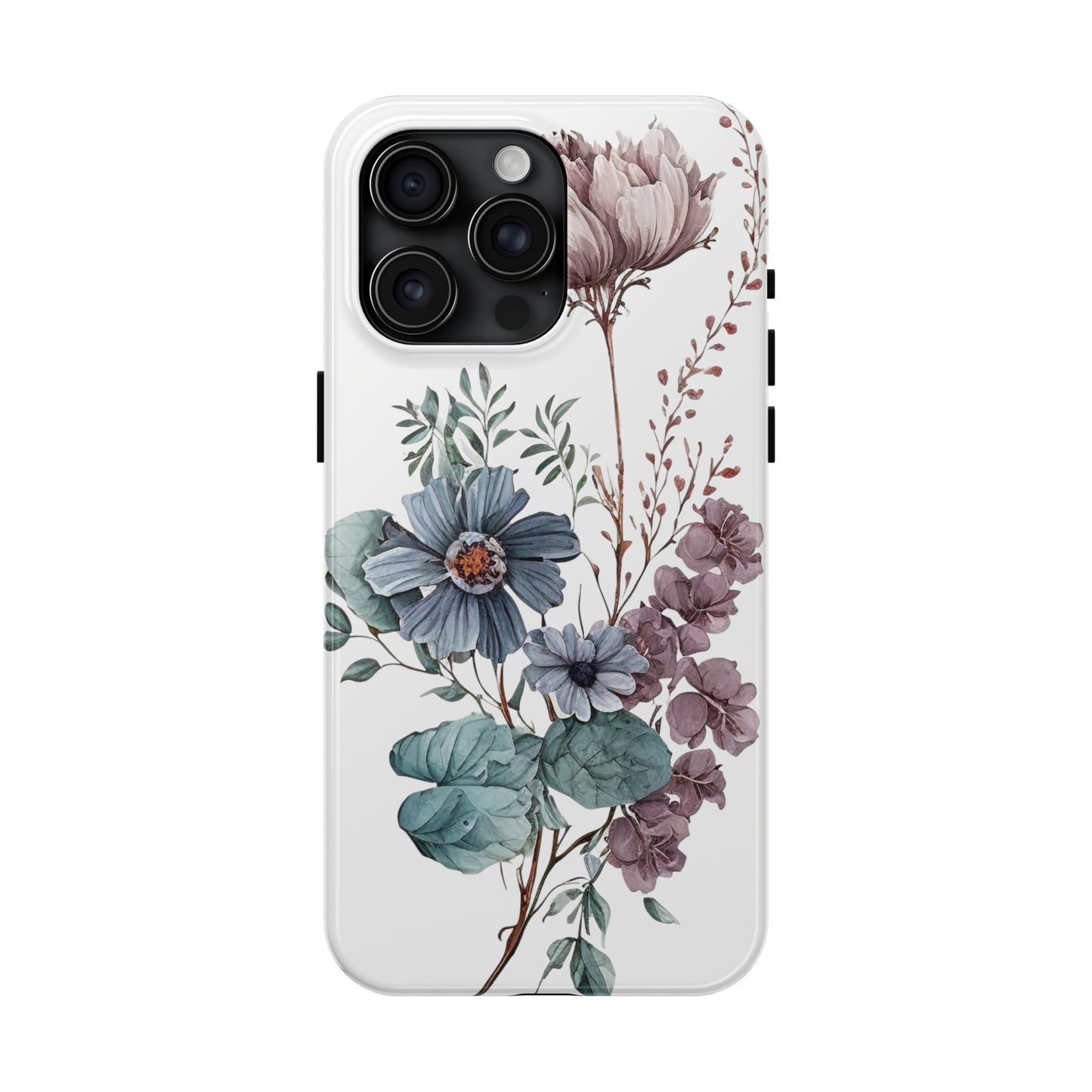 Tough Phone Cases: Watercolor Flower