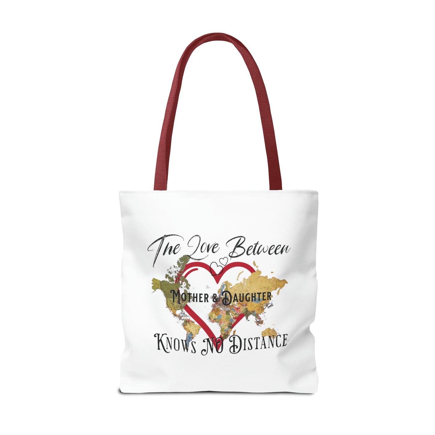 The love between mother and daughter knows no distance - Tote Bag (AOP)