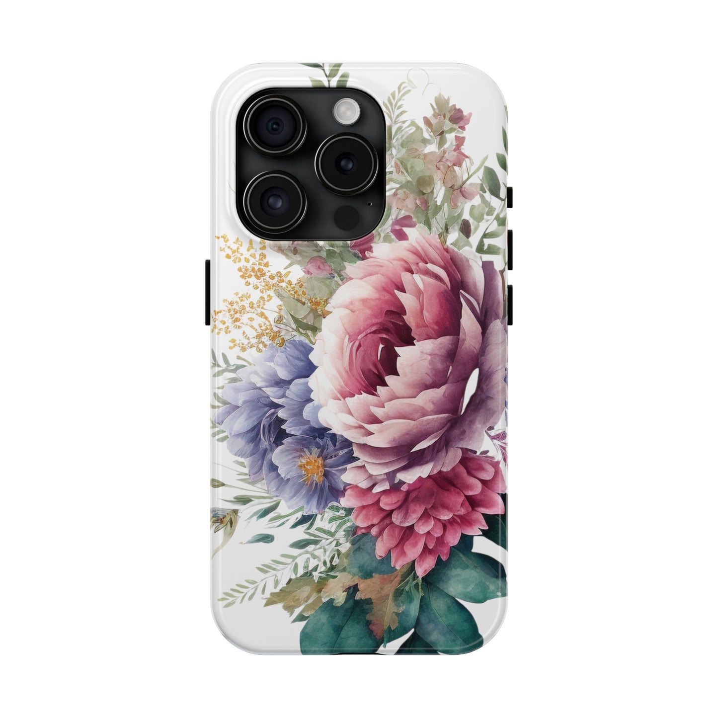 Tough Phone Cases: Watercolor Flower