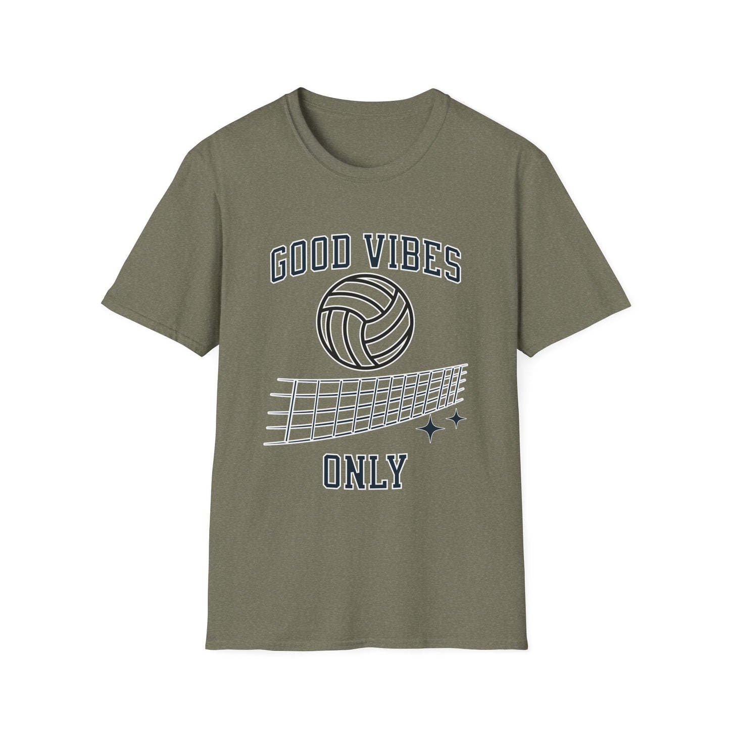 Good Vibes Only Volleyball T-Shirt