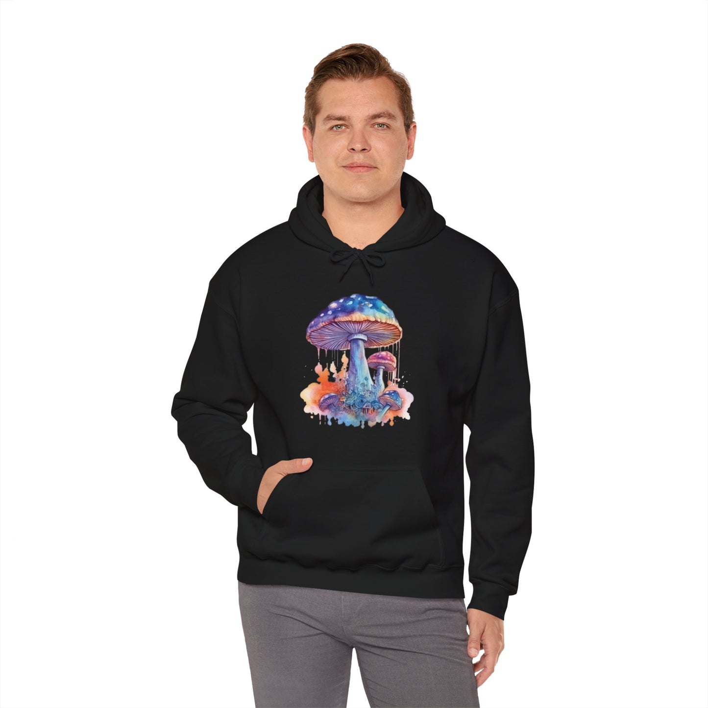 Mushroom1 - Unisex Heavy Blend™ Hooded Sweatshirt