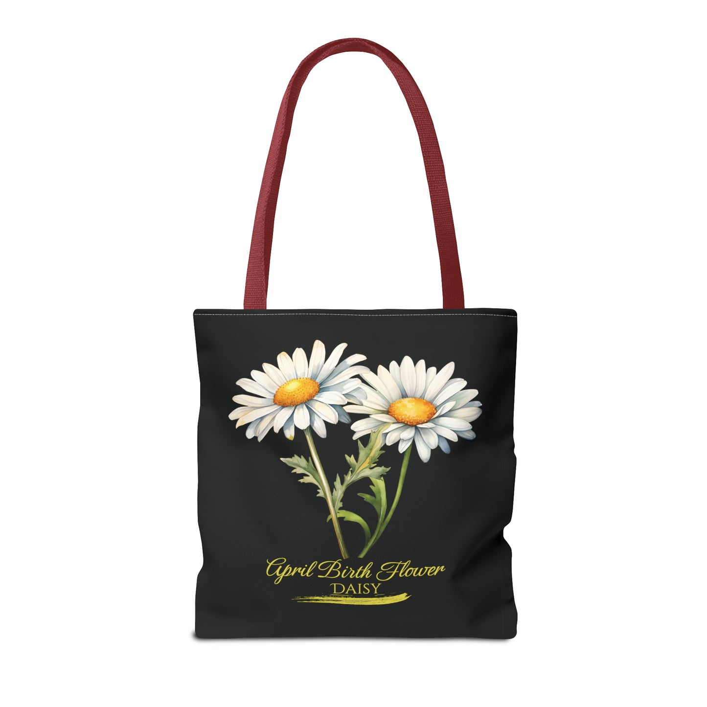 April Birth Flower: Daisy - Tote Bag (AOP)