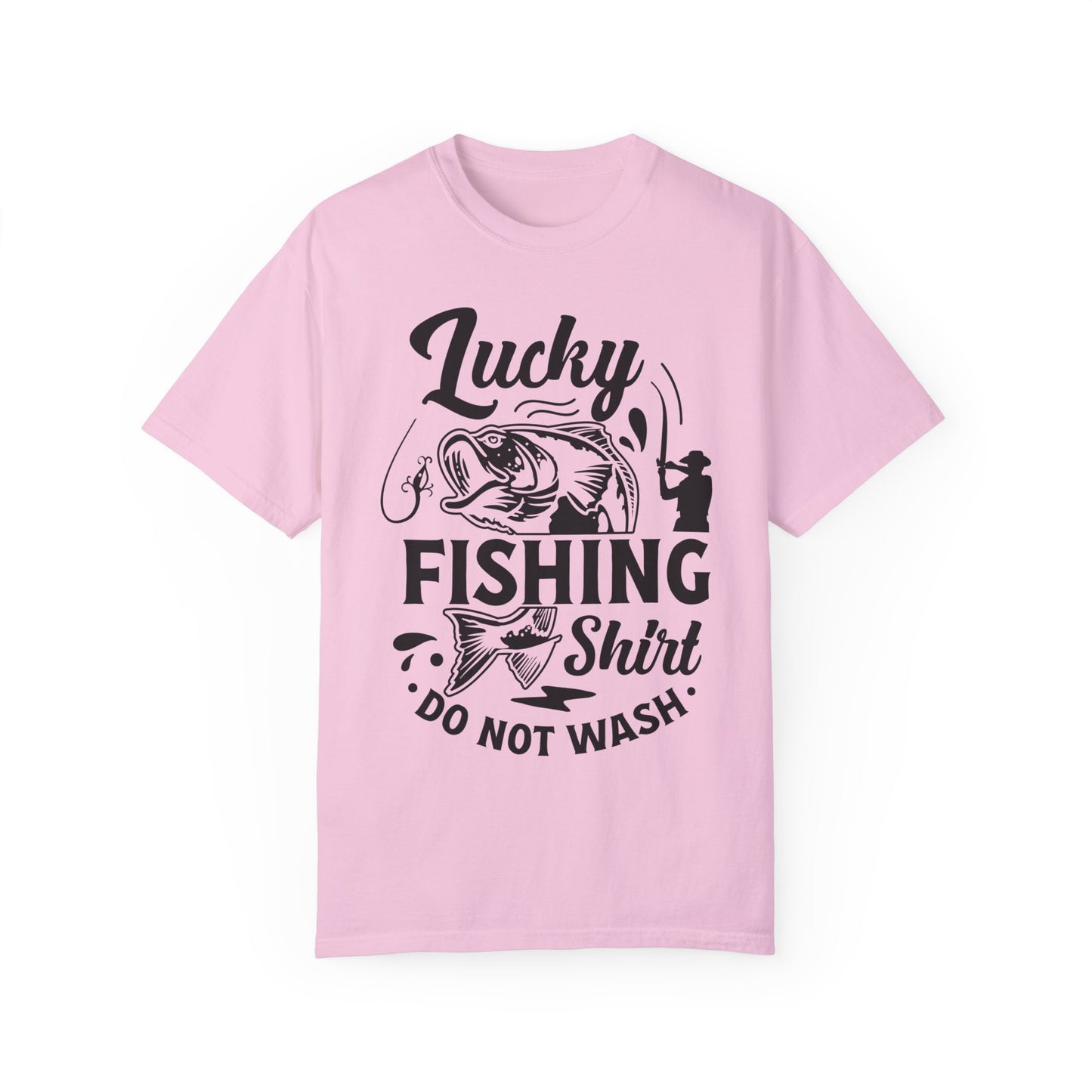 Lucky fishing shirt: Unisex Garment-Dyed T-shirt