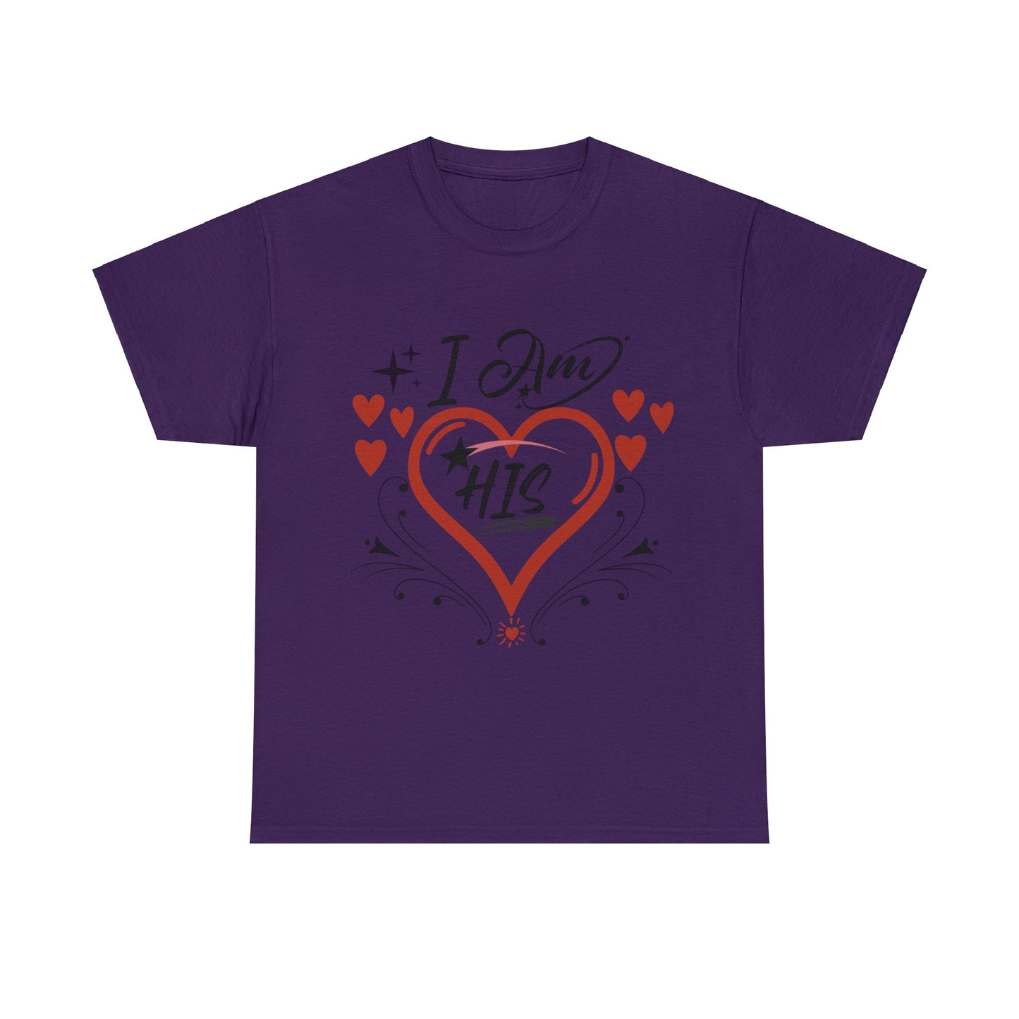 Valentine: I Am His1 - Unisex Heavy Cotton Tee