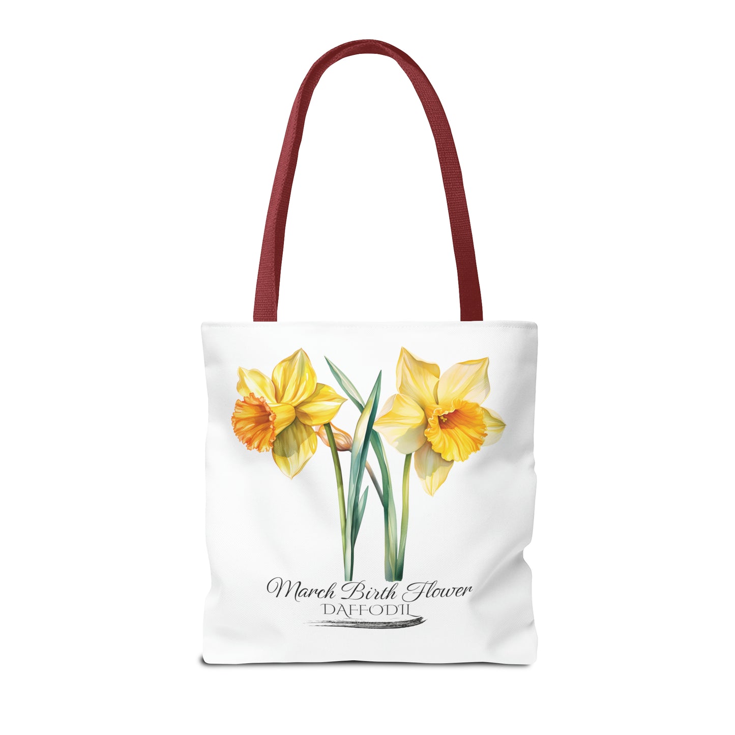 March Birth Flower: Daffodil - Tote Bag (AOP)