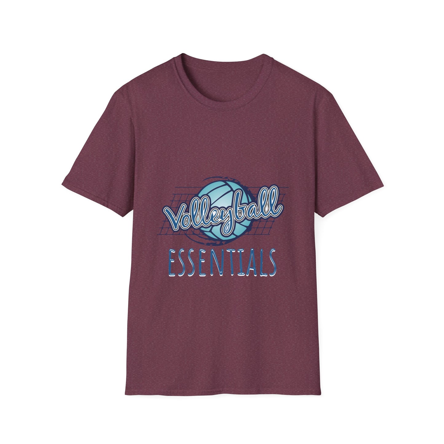Volleyball Essentials Unisex T-Shirt, Casual Wear, Sports Gift, Team Spirit Apparel, Summer Fashion, Beach Day Outfit