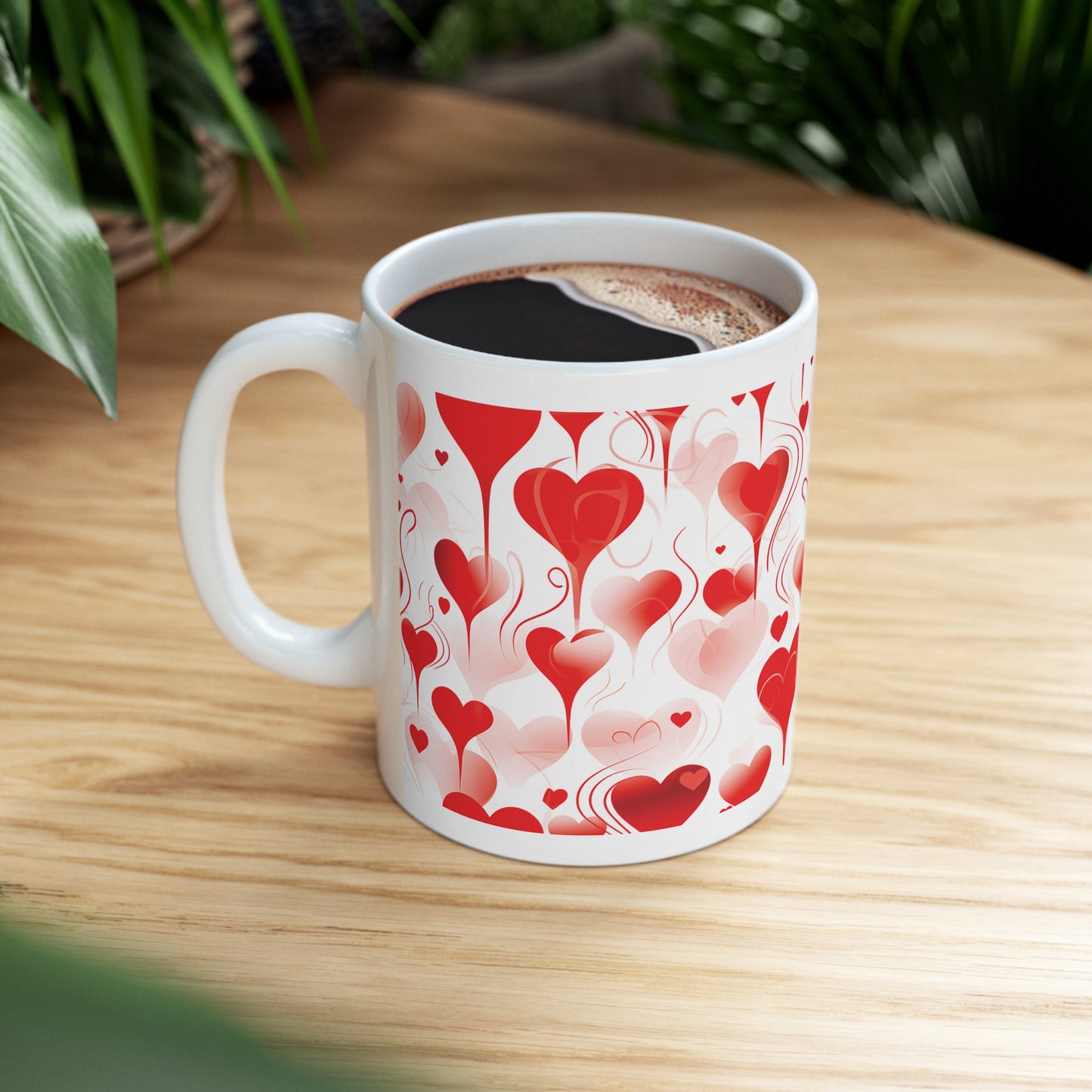 Valentine's Heart: Ceramic Mug 11oz