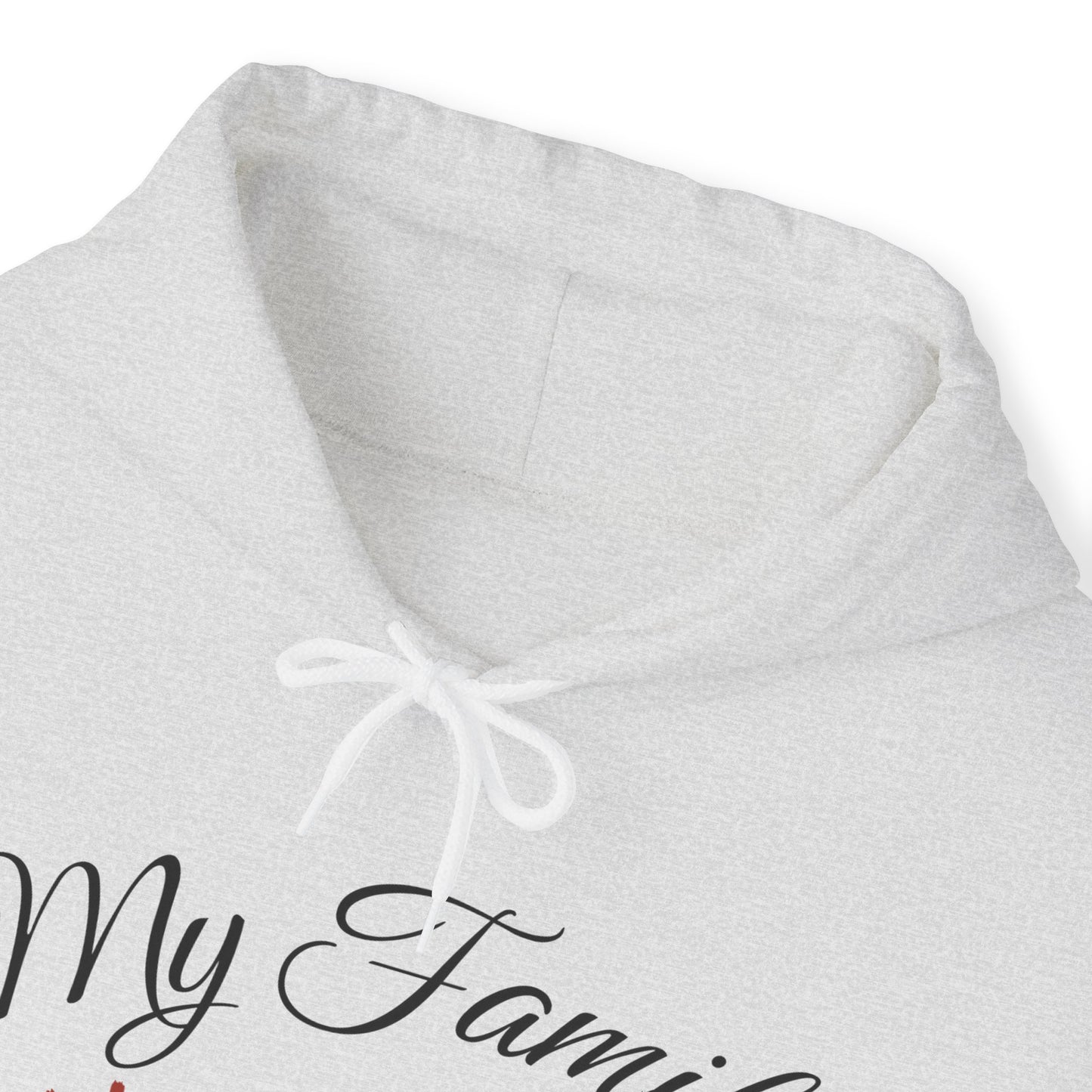 My Family Is My Valentine - Unisex Heavy Blend™ Hooded Sweatshirt