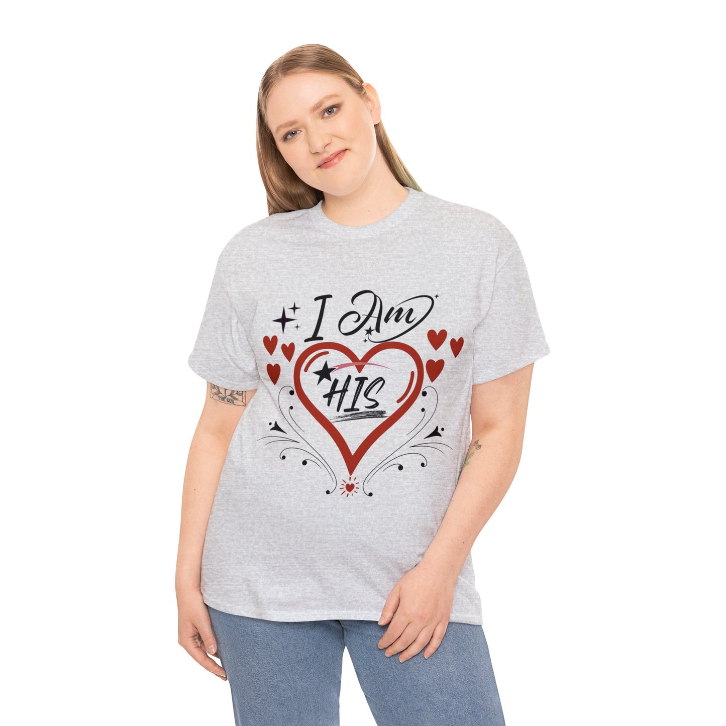 Valentine: I Am His1 - Unisex Heavy Cotton Tee