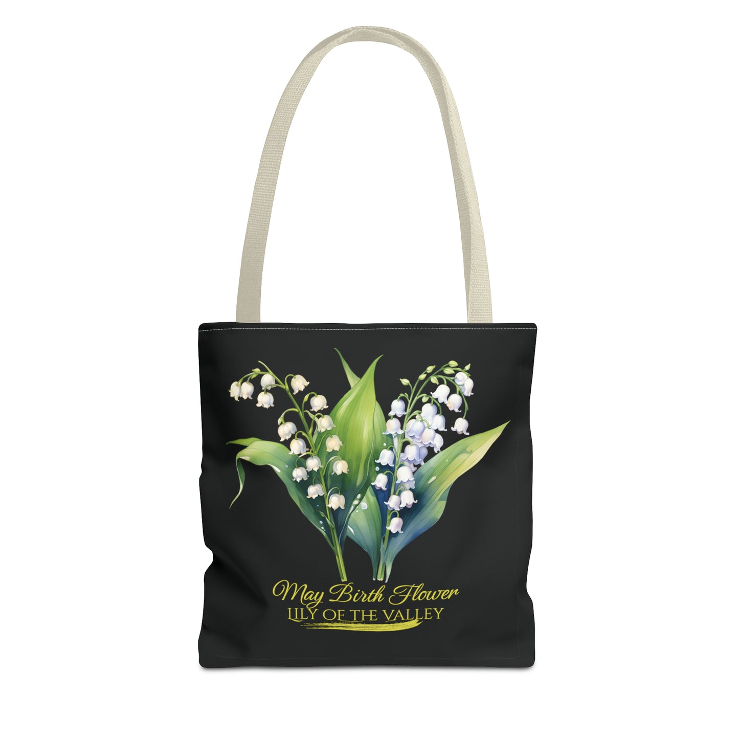 May Birth Flower: Lily of the valley - Tote Bag (AOP)