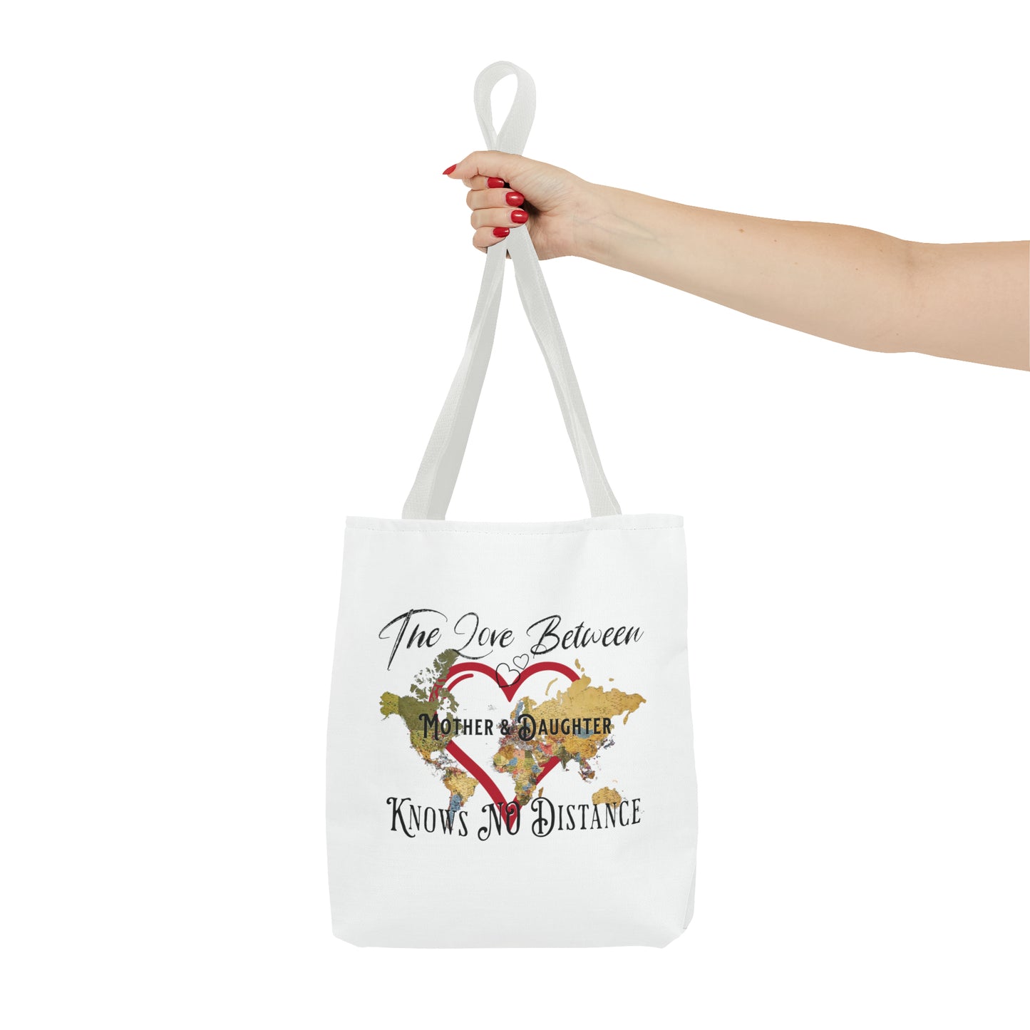 The love between mother and daughter knows no distance - Tote Bag (AOP)