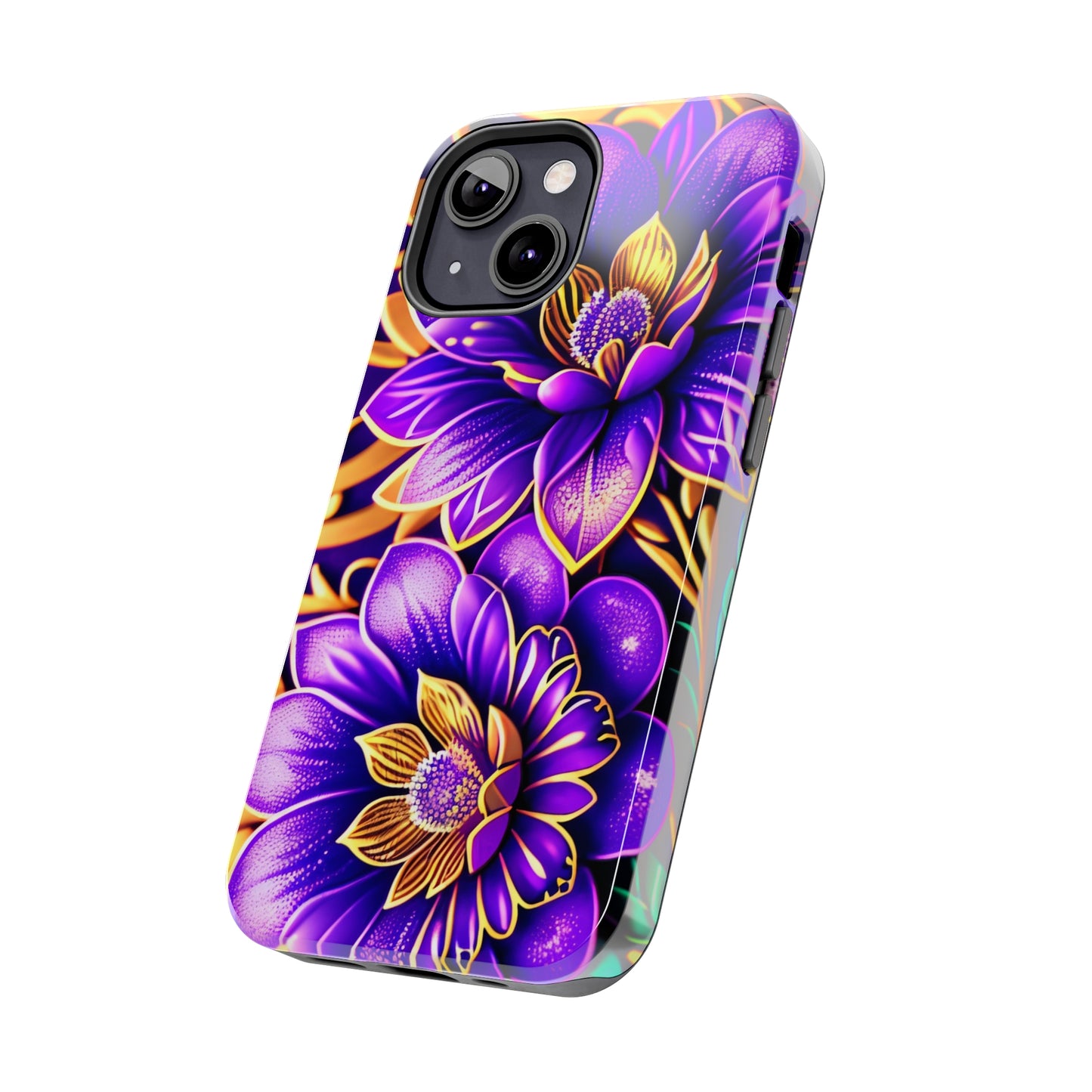 Tough Phone Cases: Fantasy Blossom Flowers