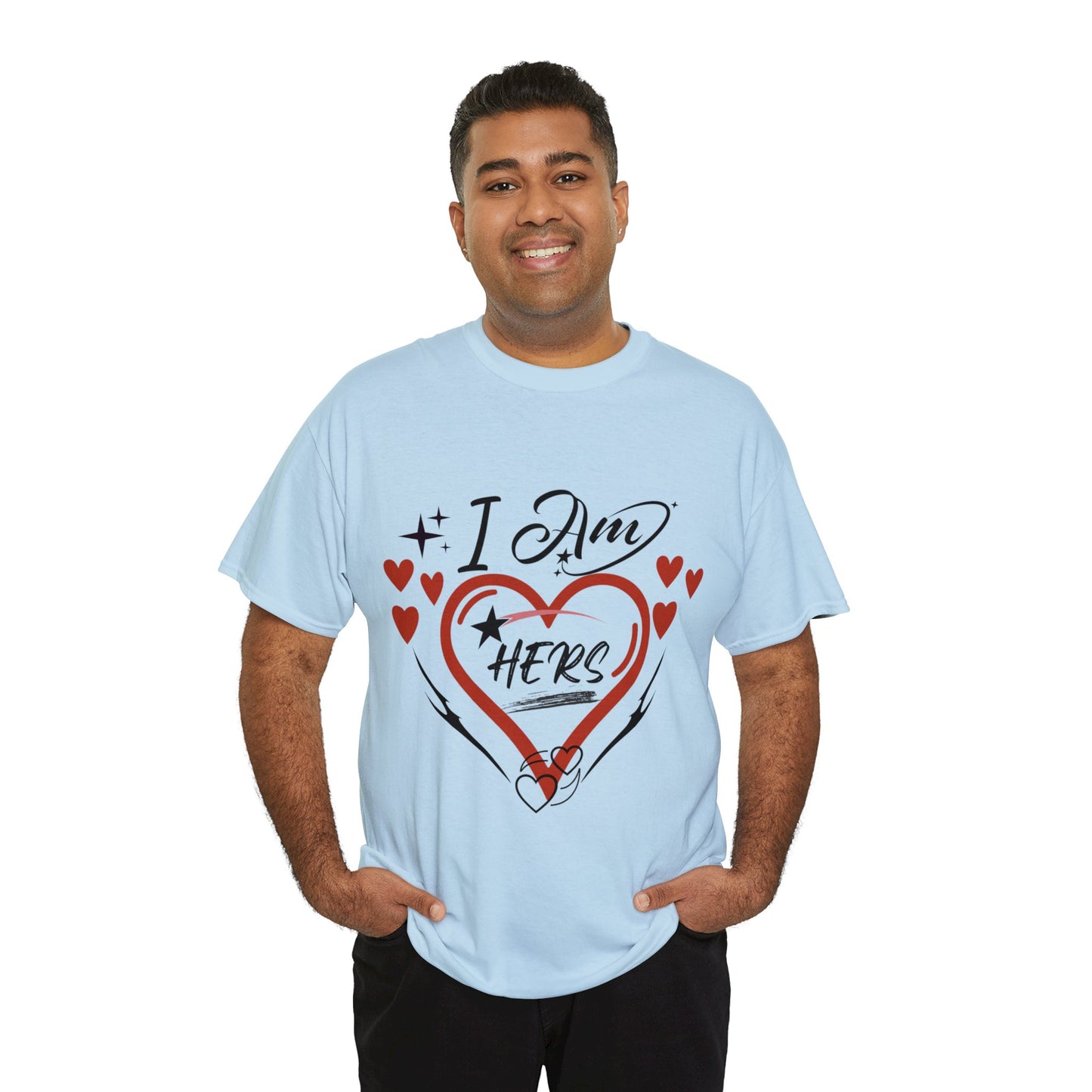 Valentine: I Am Hers - Unisex Heavy Cotton Tee