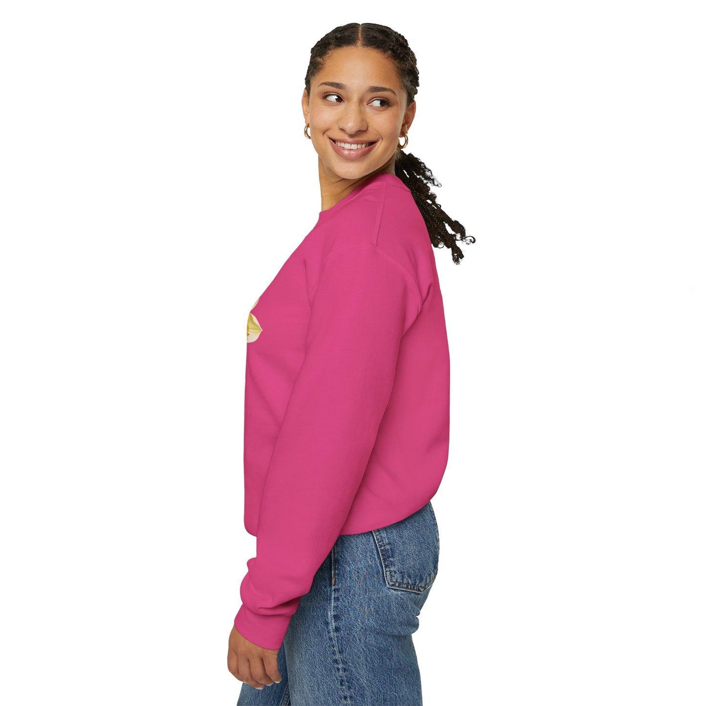 March Birth Flower (Daffodil) - Unisex Heavy Blend™ Crewneck Sweatshirt